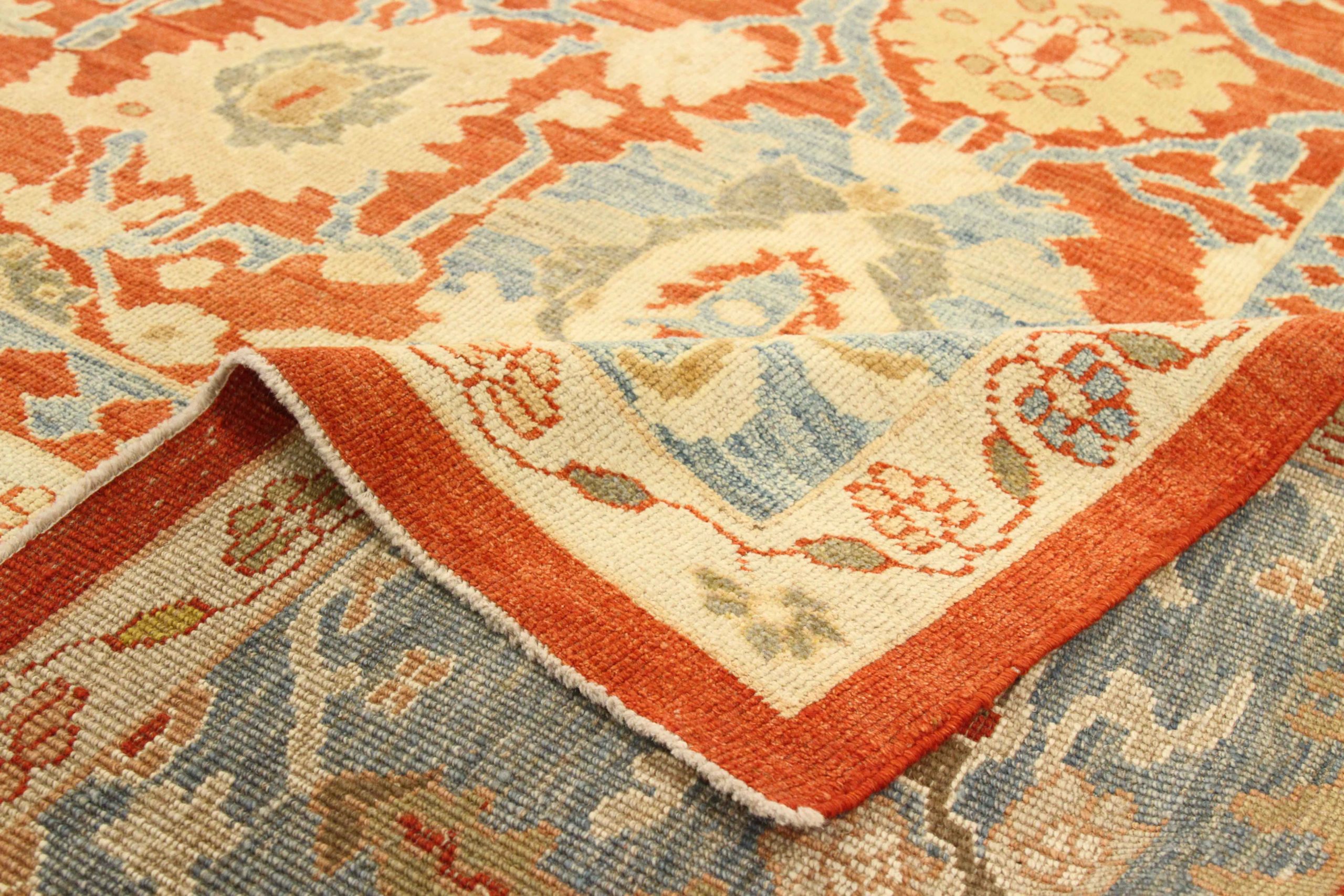 Thumbnail 13 for Persian Oushak Traditional Rug 67675