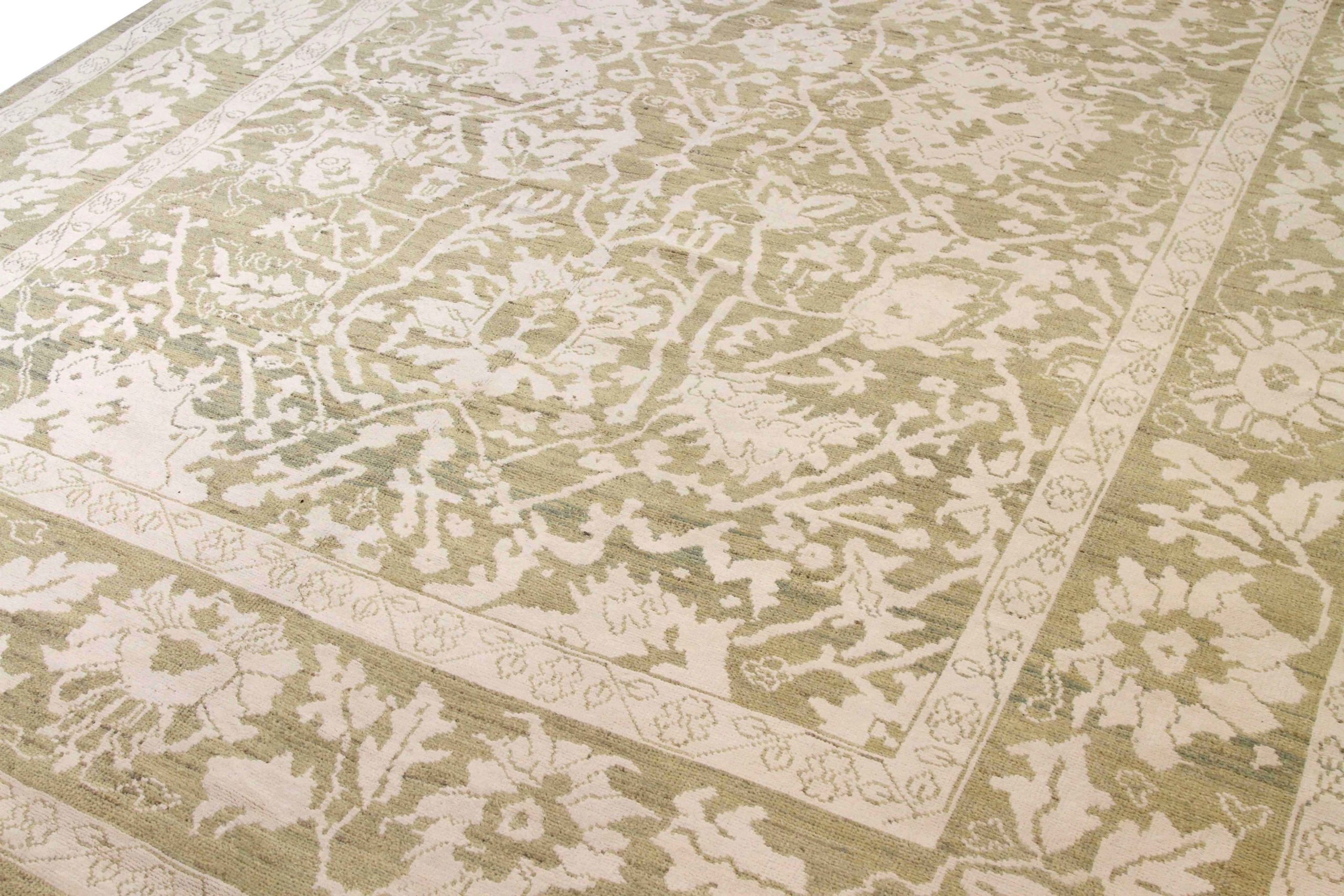 Thumbnail 6 for Persian Oushak Transitional Rug 67681