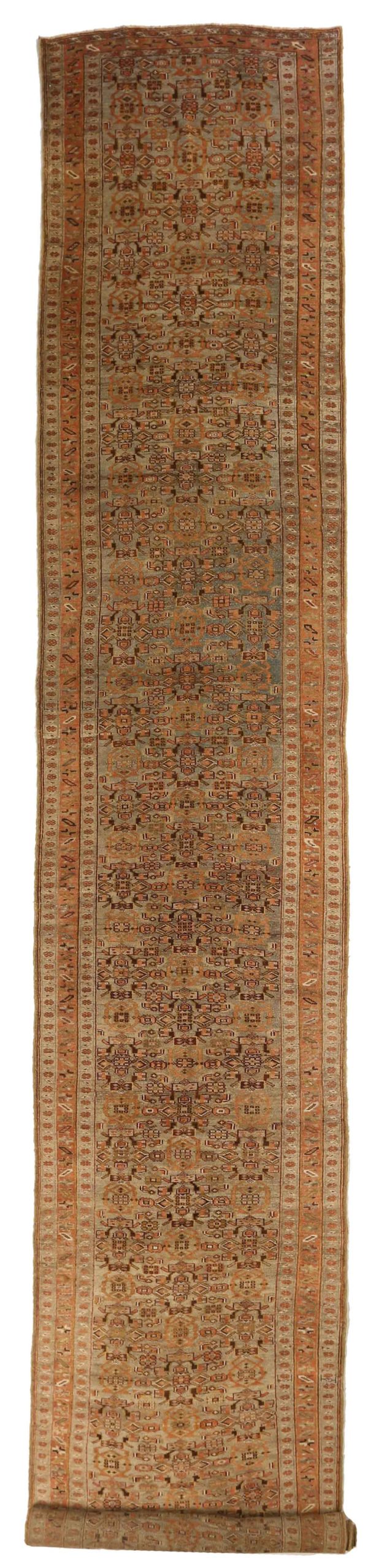 Thumbnail 14 for Antique Persian Bijar Traditional Rug 67713