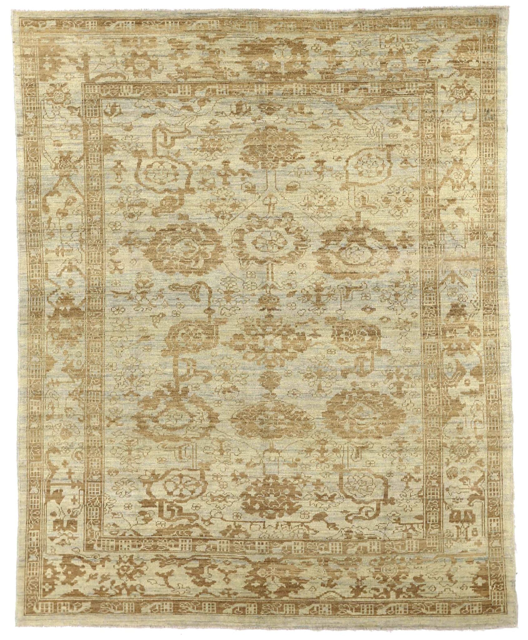 Thumbnail 13 for Persian Oushak Transitional Rug 67741