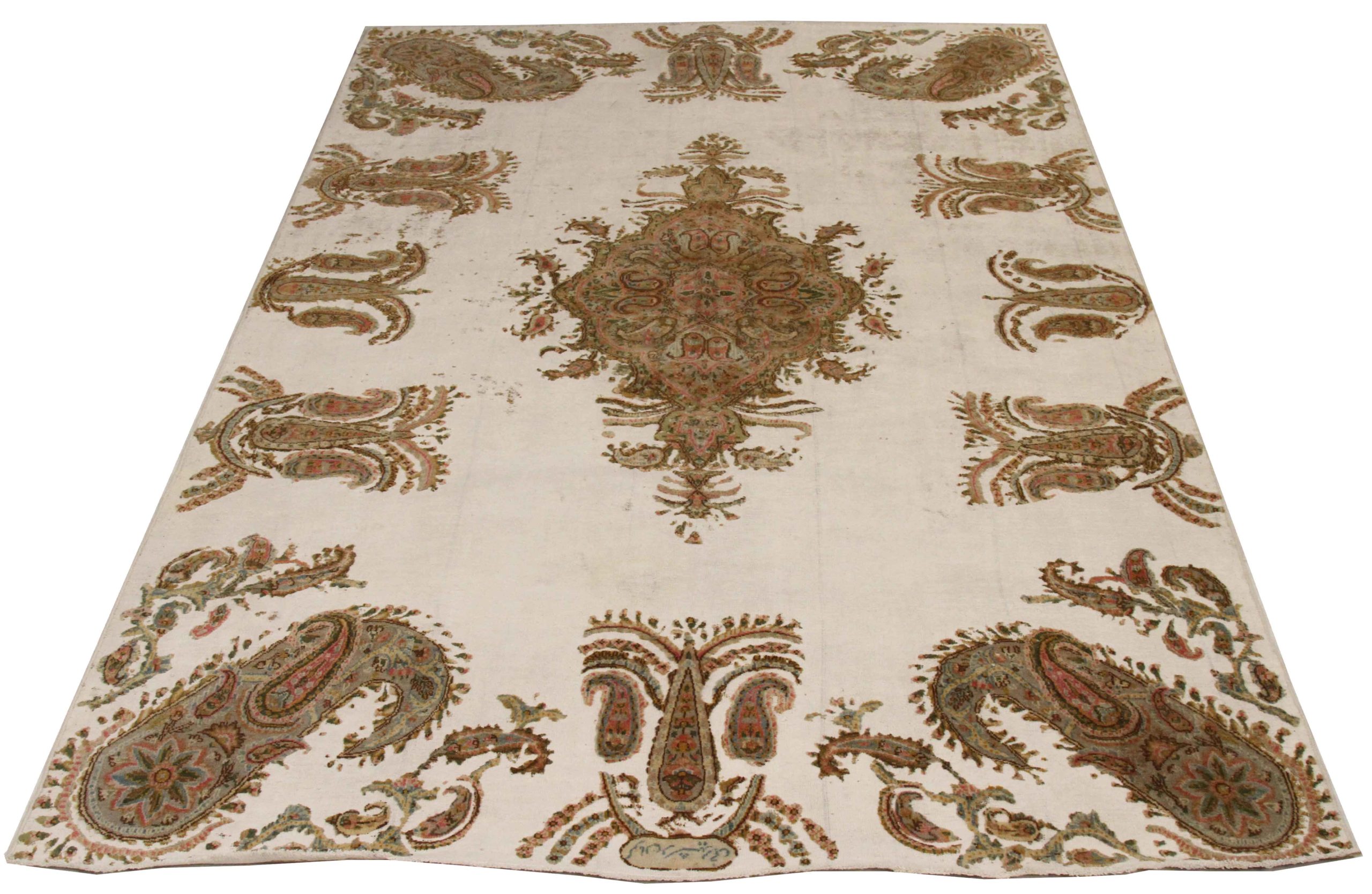 Thumbnail 13 for Antique Persian Transitional Rug 67778