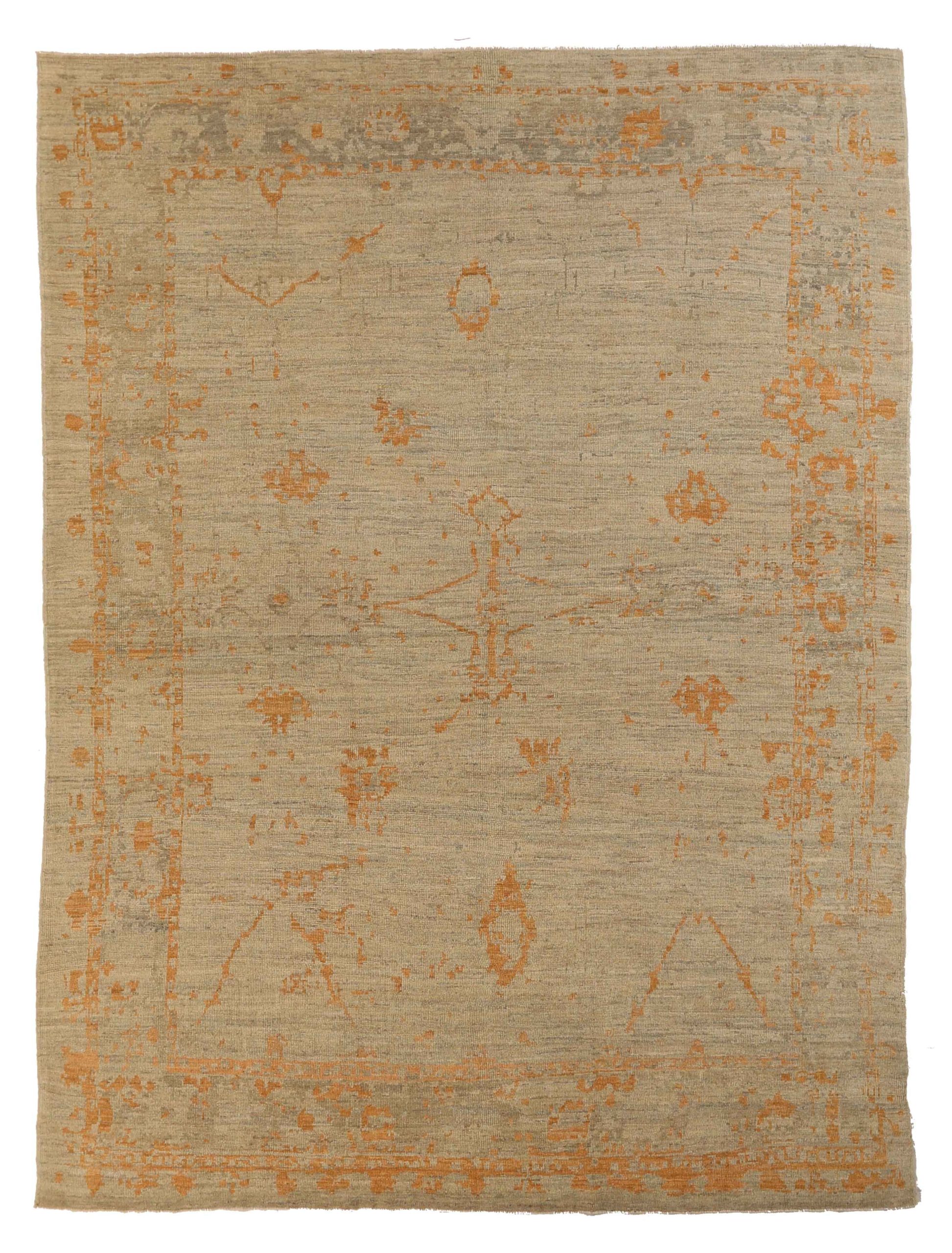 Thumbnail 6 for Persian Oushak Transitional Rug 67835