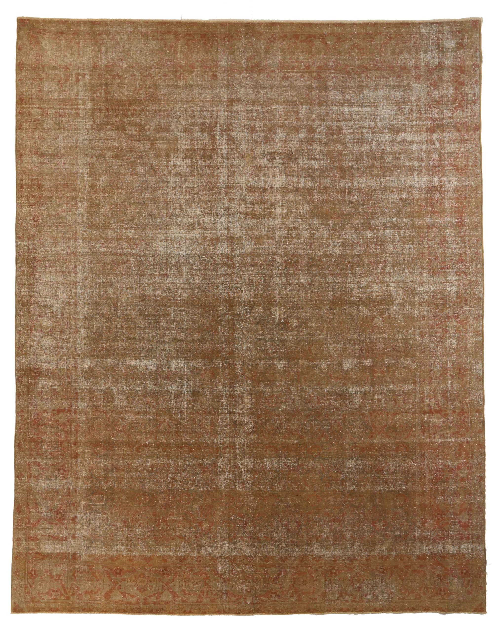 Thumbnail 8 for Antique Persian Tabriz Transitional Rug 67871