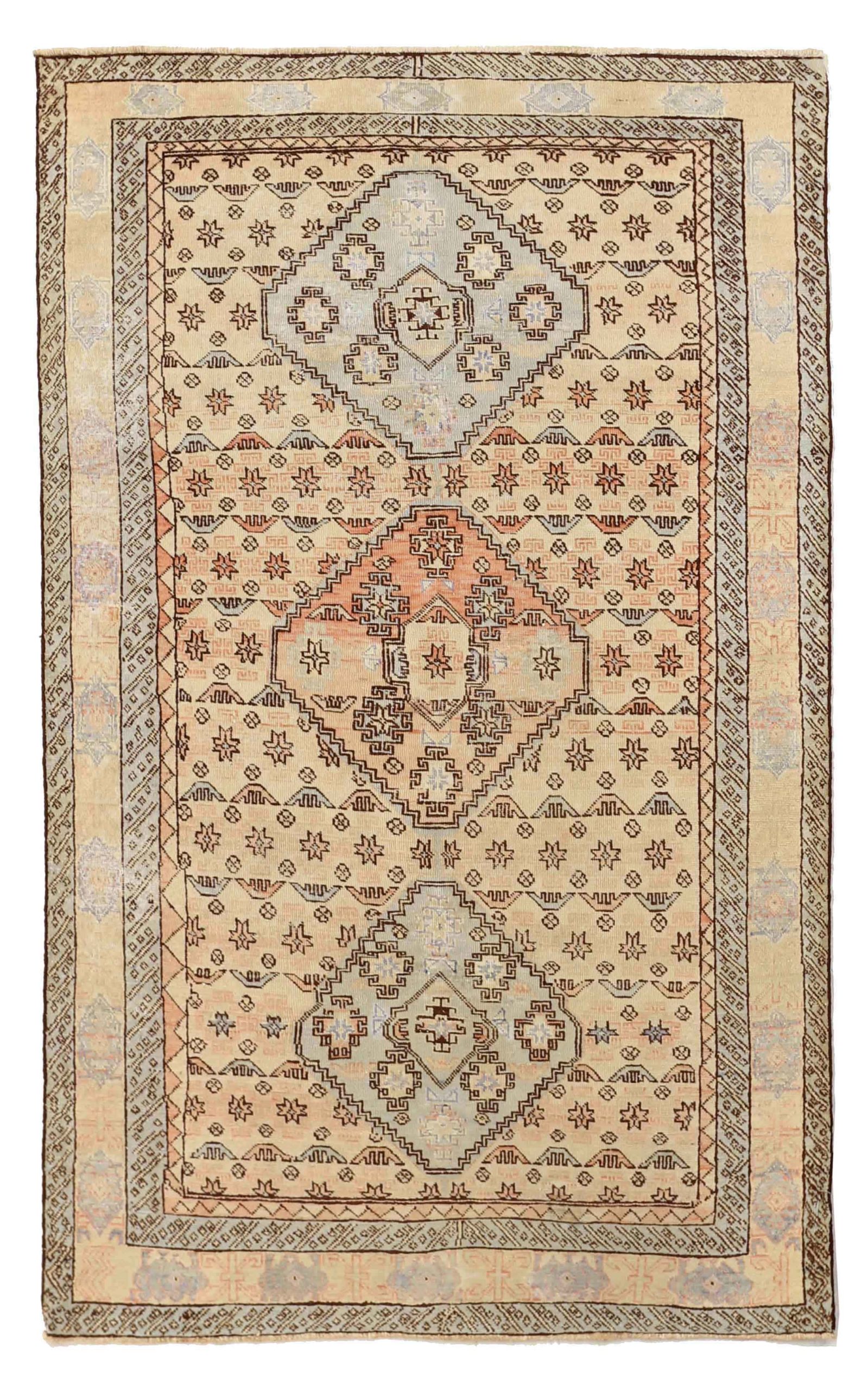 Thumbnail 5 for Antique Persian Ardebil Transitional Rug 67872