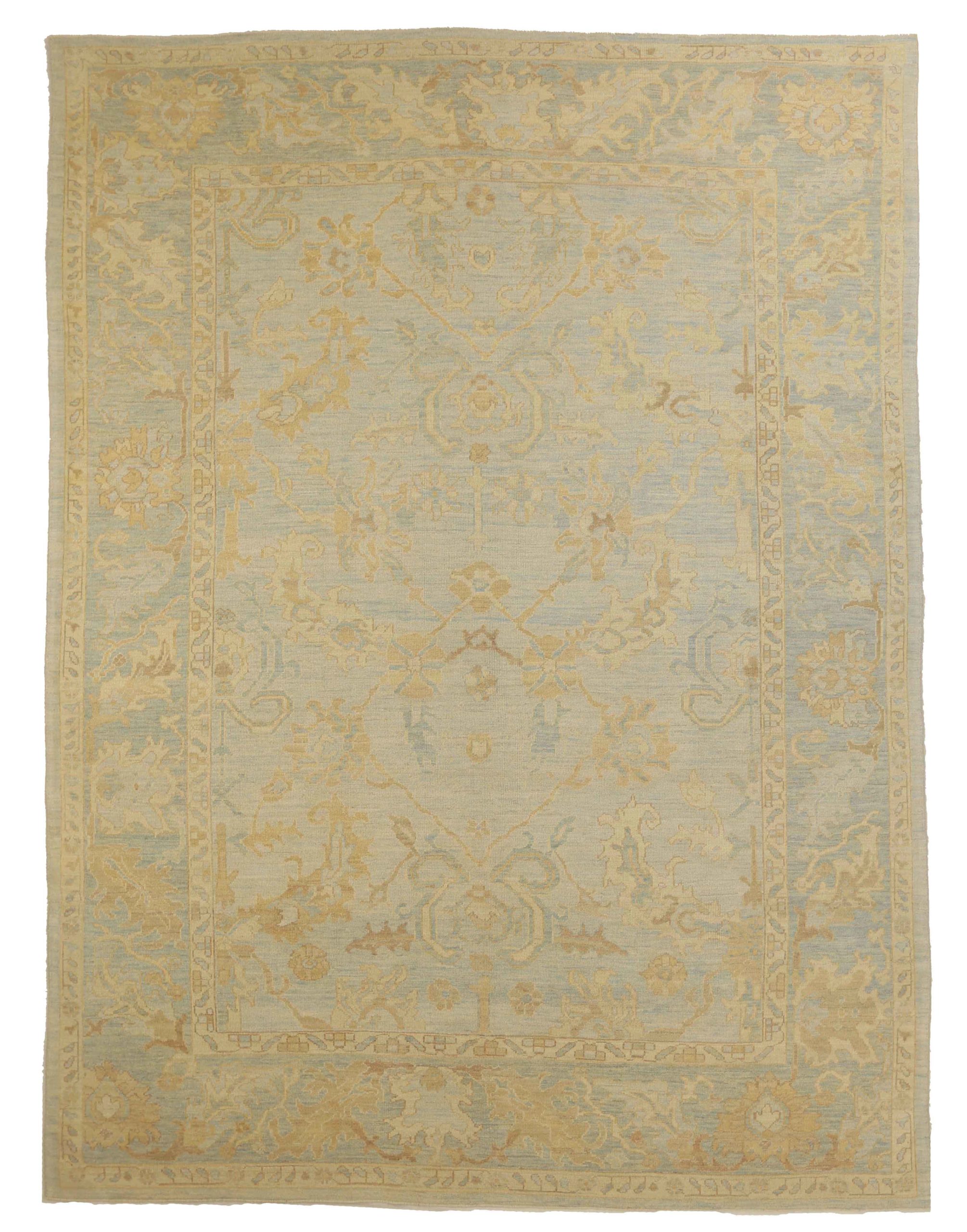 Thumbnail 12 for Persian Oushak Transitional Rug 67886