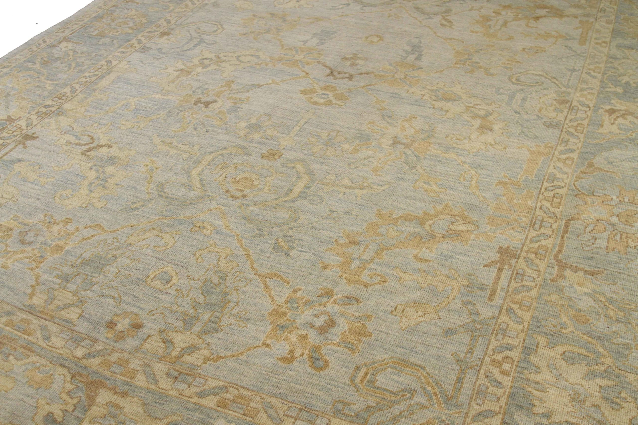 Thumbnail 7 for Persian Oushak Transitional Rug 67886