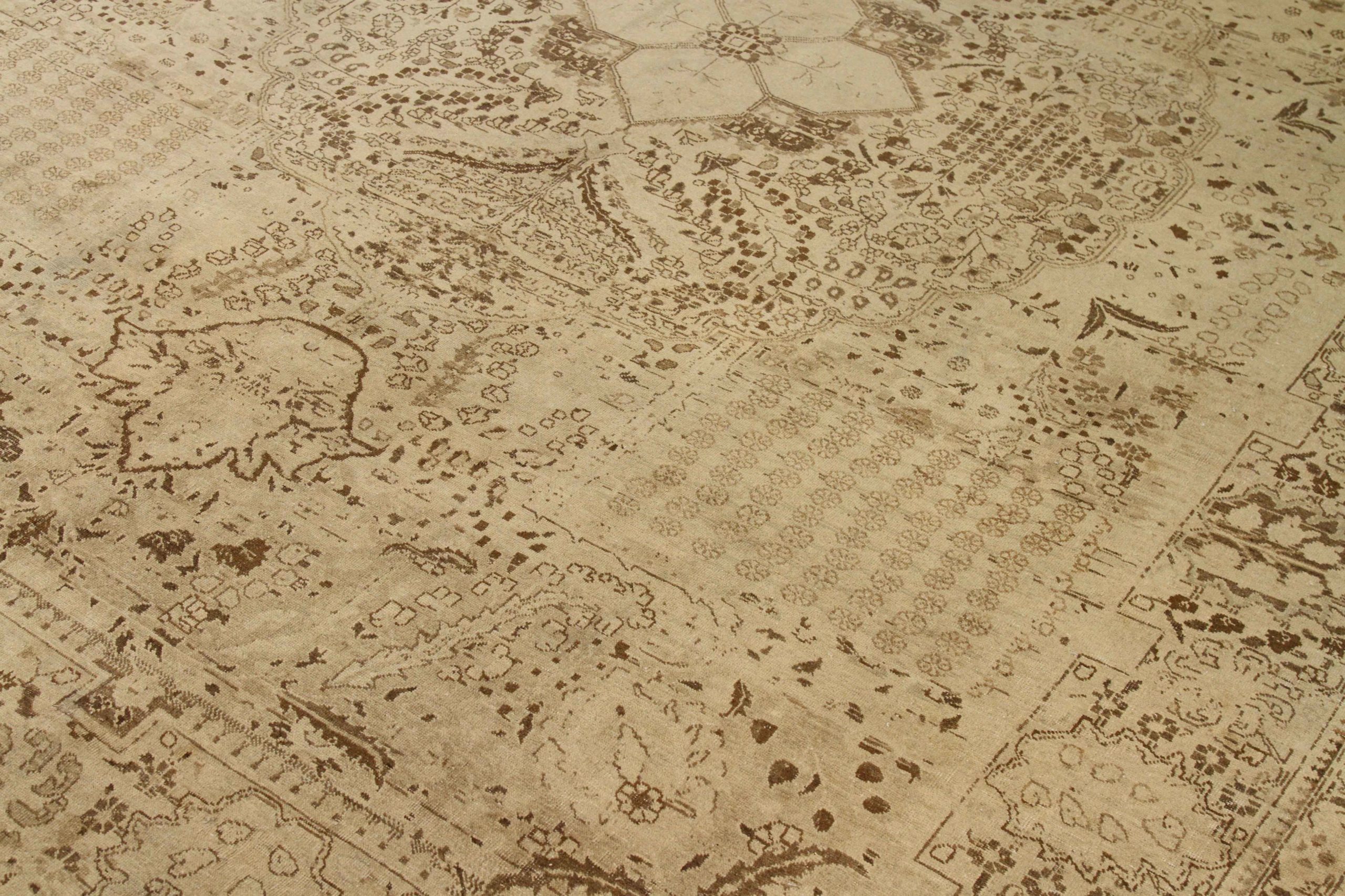 Thumbnail 9 for Antique Persian Tabriz Transitional Rug 67915