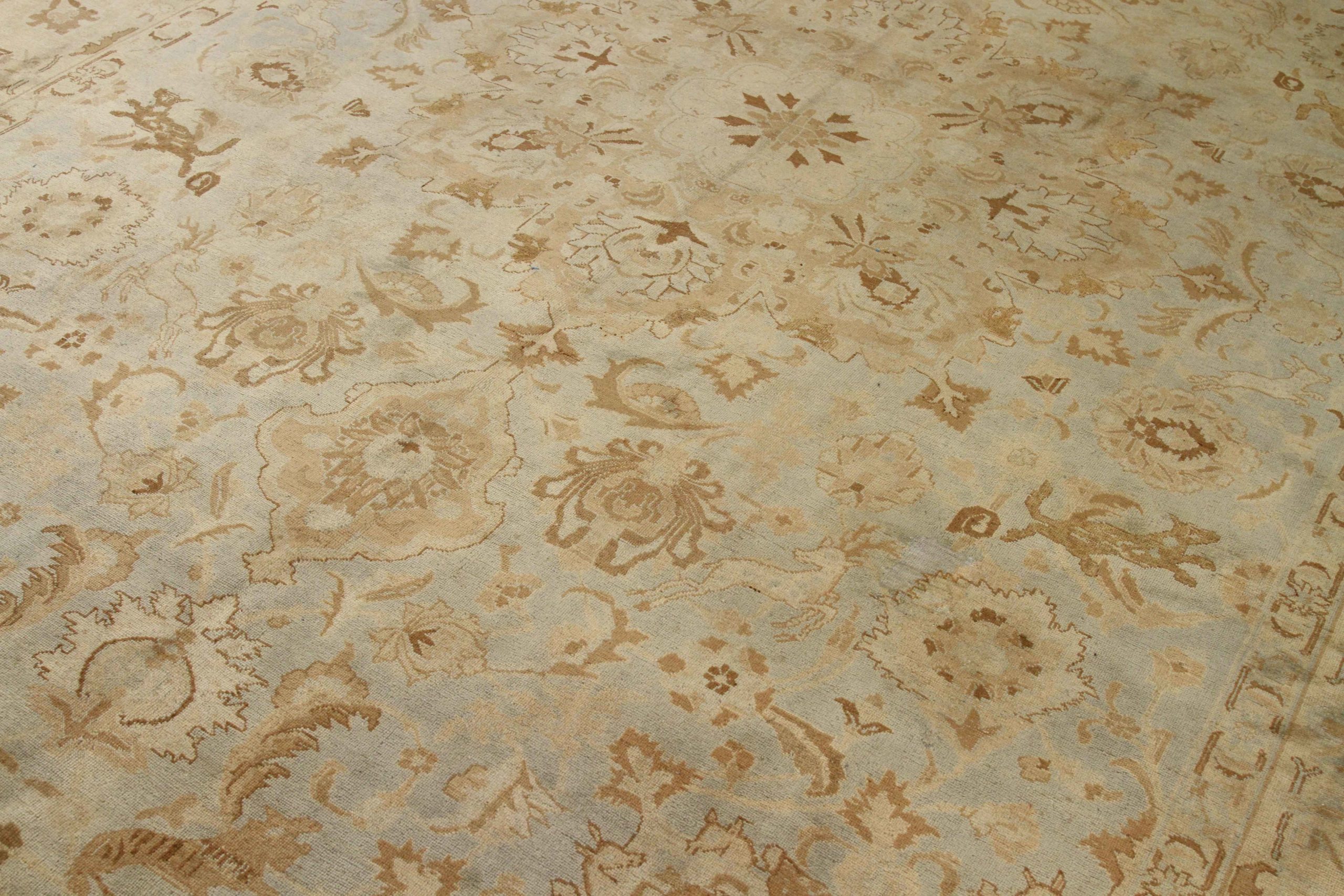 Thumbnail 8 for Antique Persian Tabriz Transitional Rug 67917