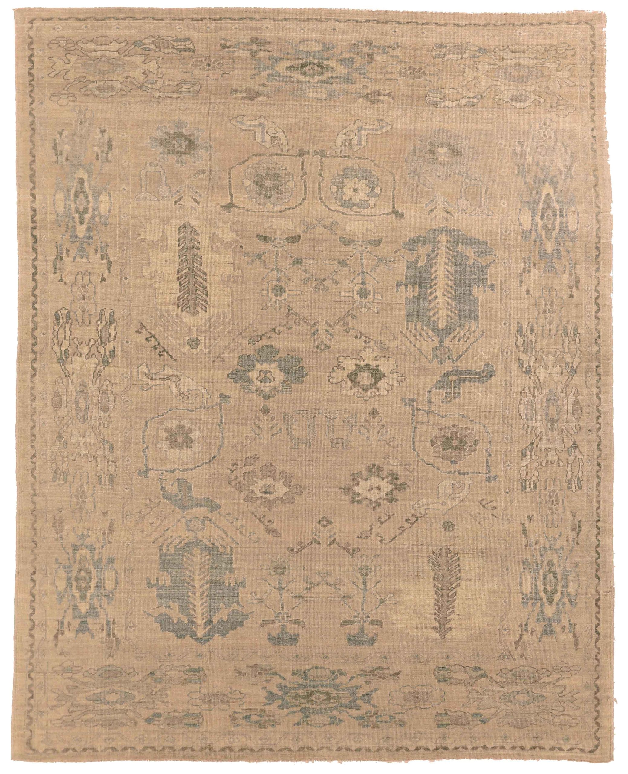 Thumbnail 4 for Persian Oushak Transitional Rug 67988