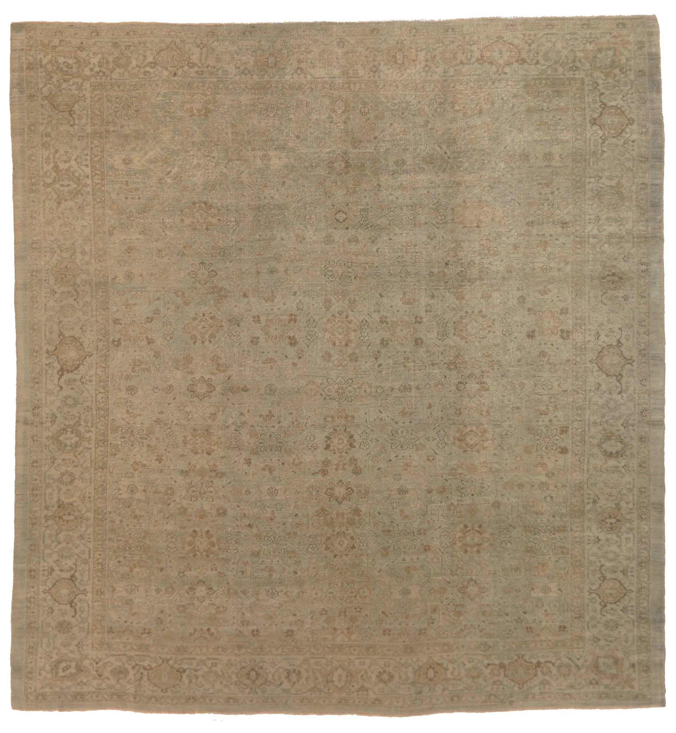 Thumbnail 10 for Antique Persian Sultanabad Transitional Rug 68012