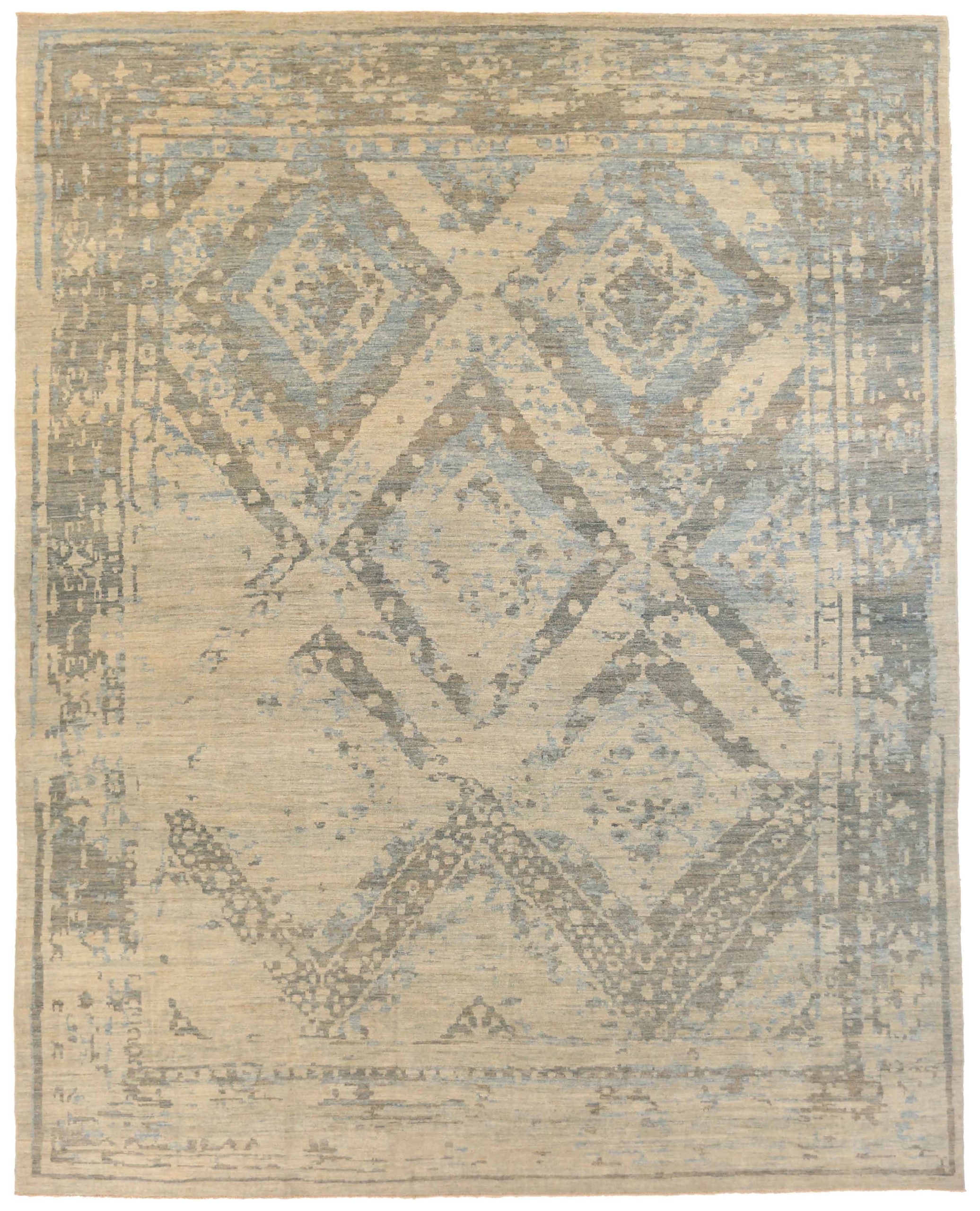 Thumbnail 9 for Persian Sultanabad Transitional Rug 68016
