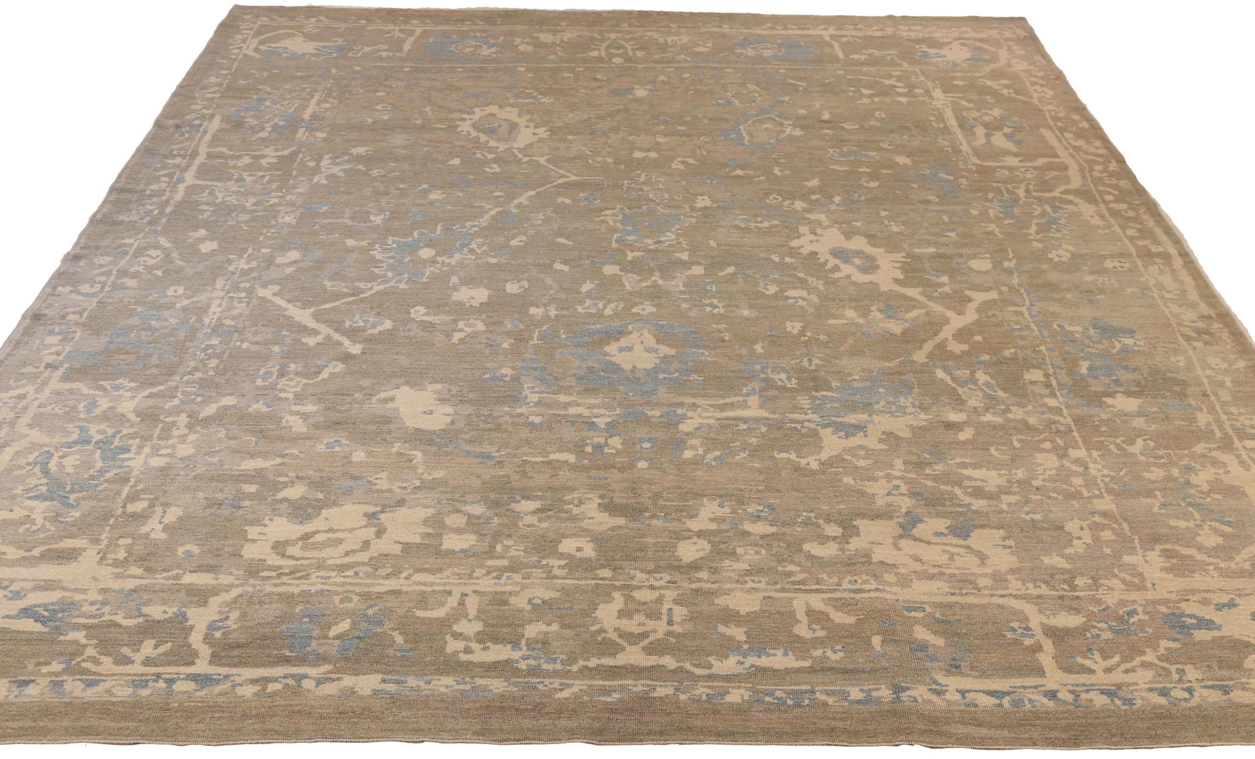 Thumbnail 11 for Persian Oushak Transitional Rug 68049