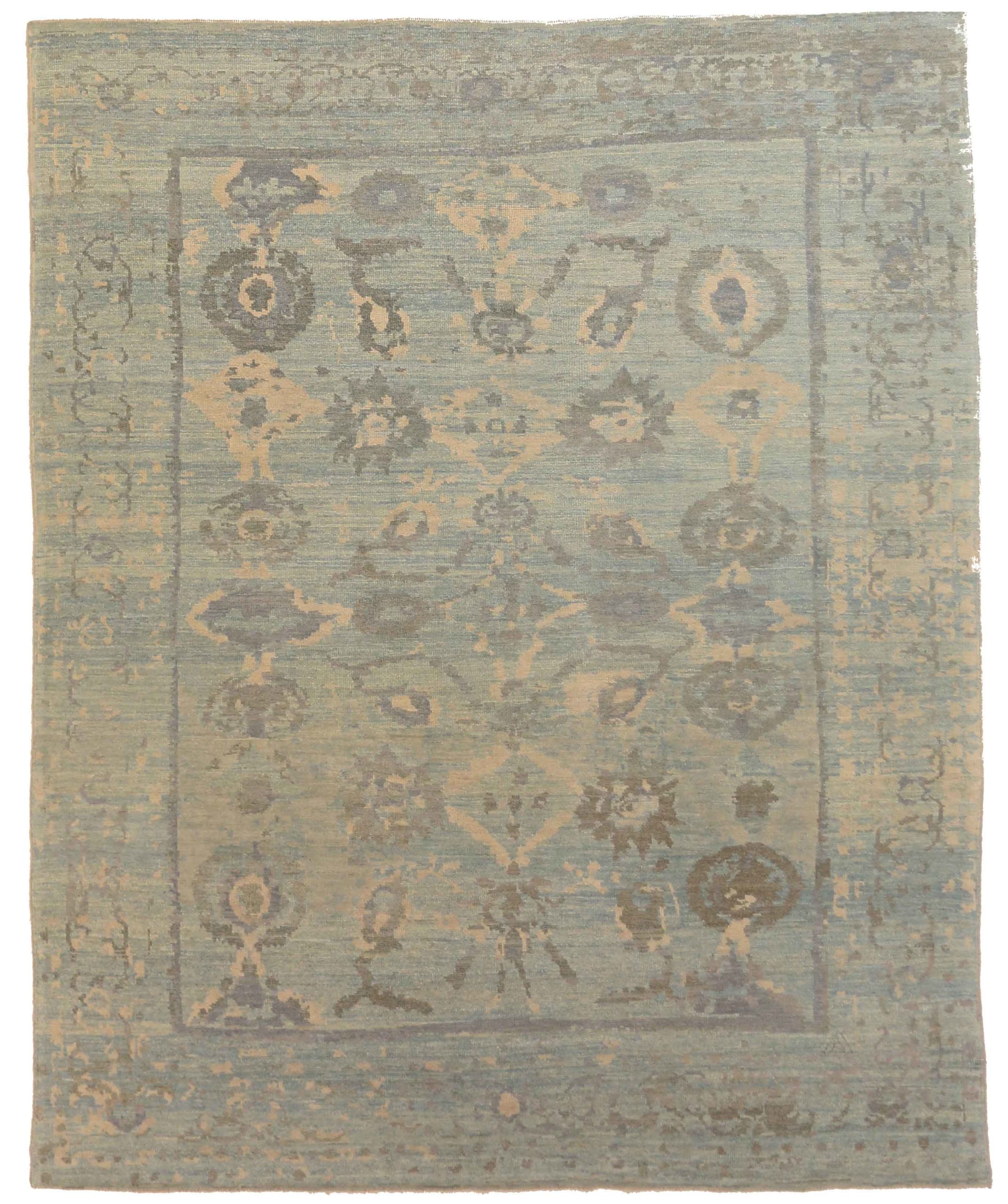 Thumbnail 6 for Persian Oushak Transitional Rug 68067