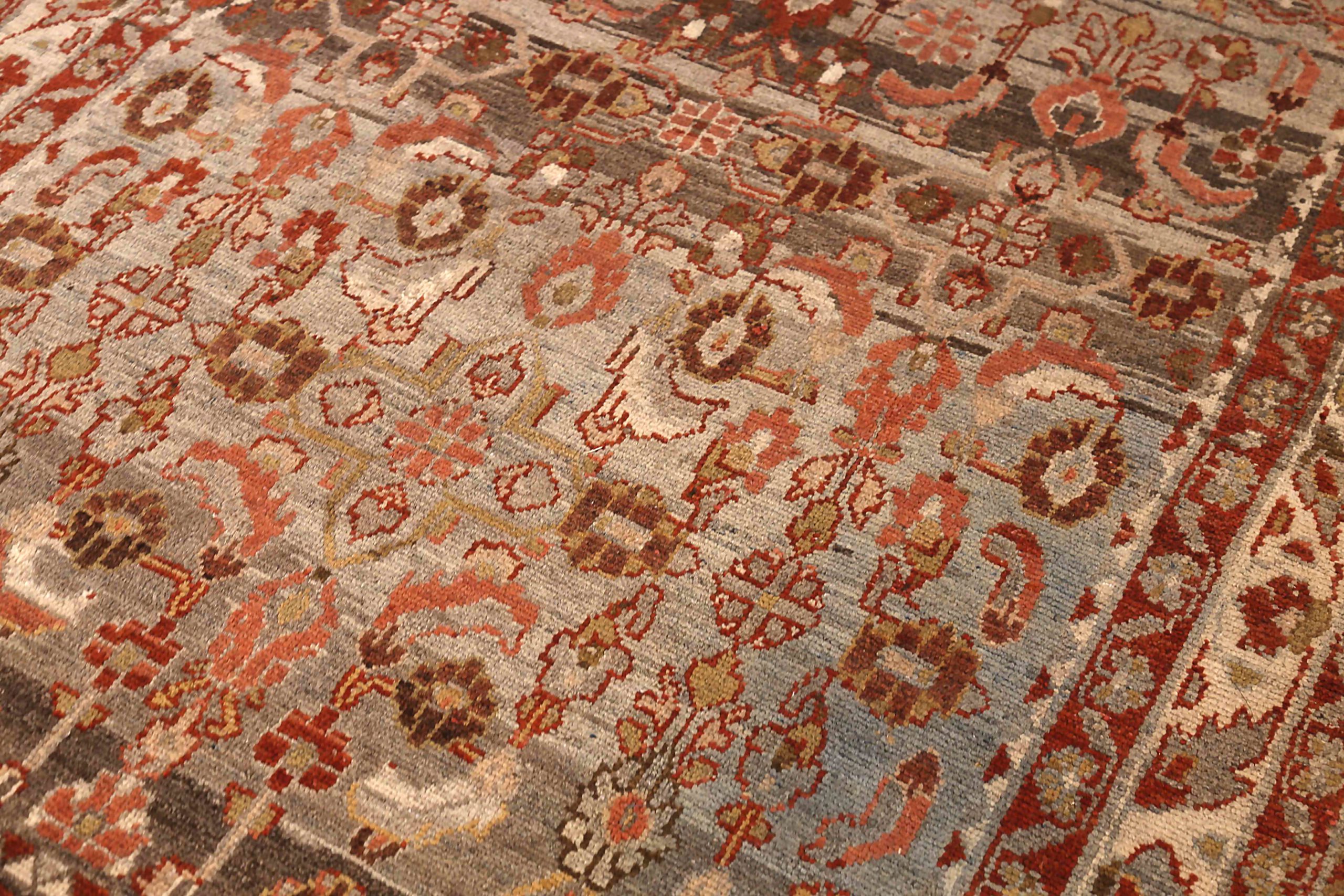 Thumbnail 11 for Antique Persian Saveh Transitional Rug 68076
