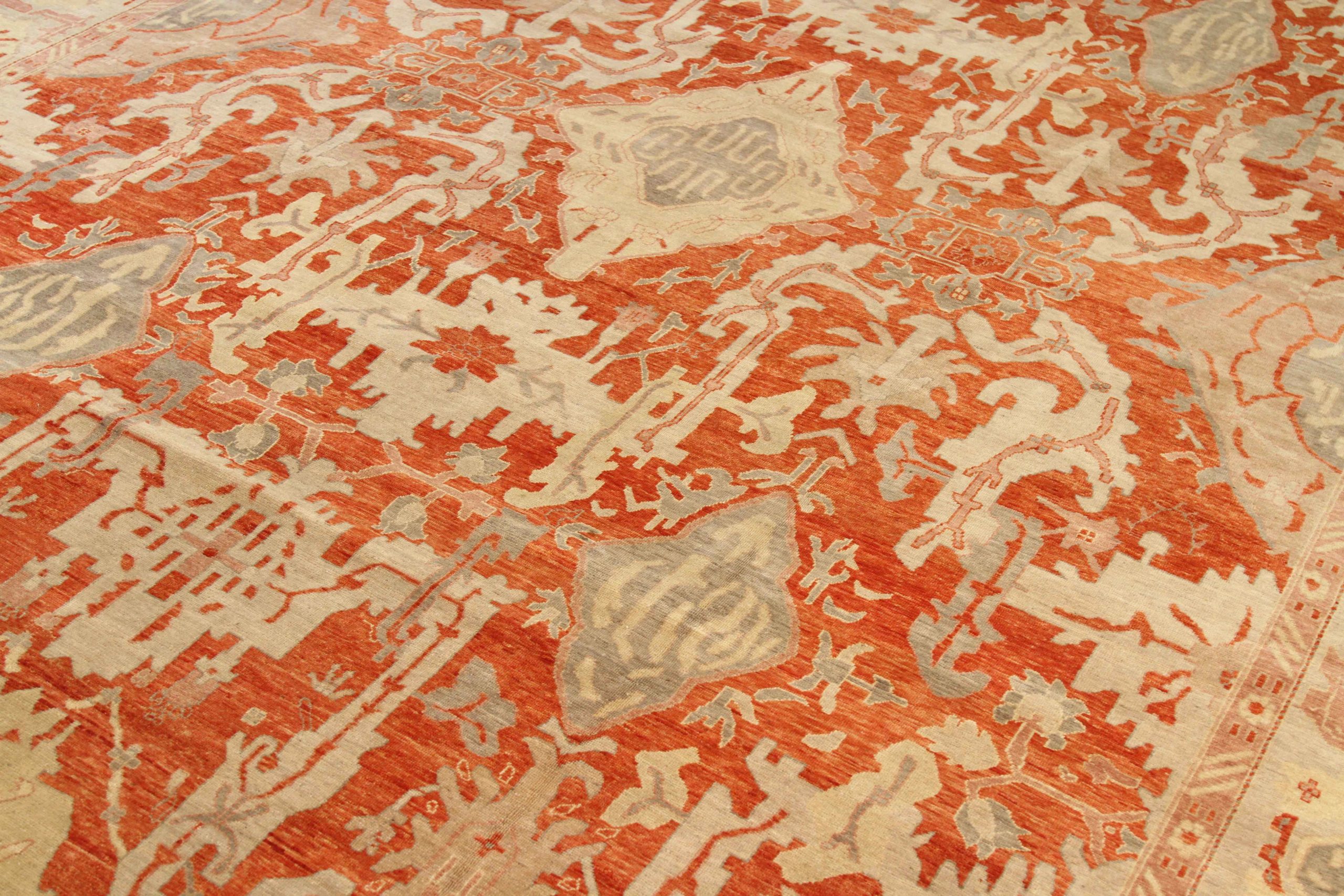 Thumbnail 5 for Turkey Oushak Traditional Rug 68119