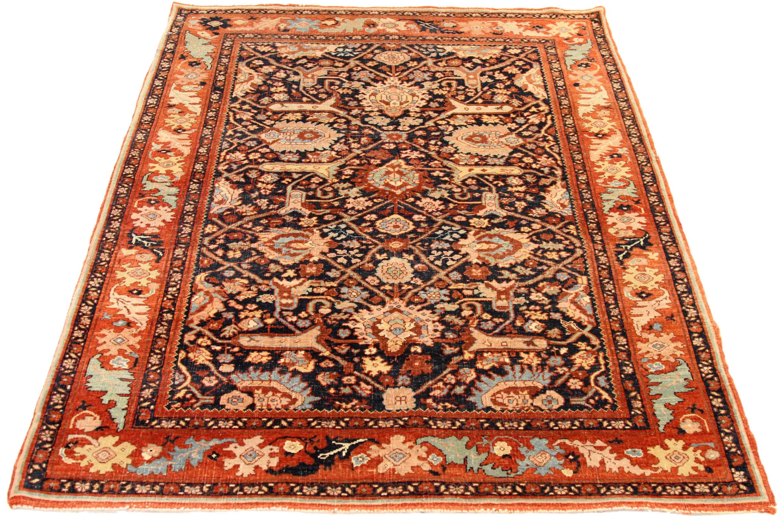 Thumbnail 10 for Turkey Bijar Traditional Rug 68120