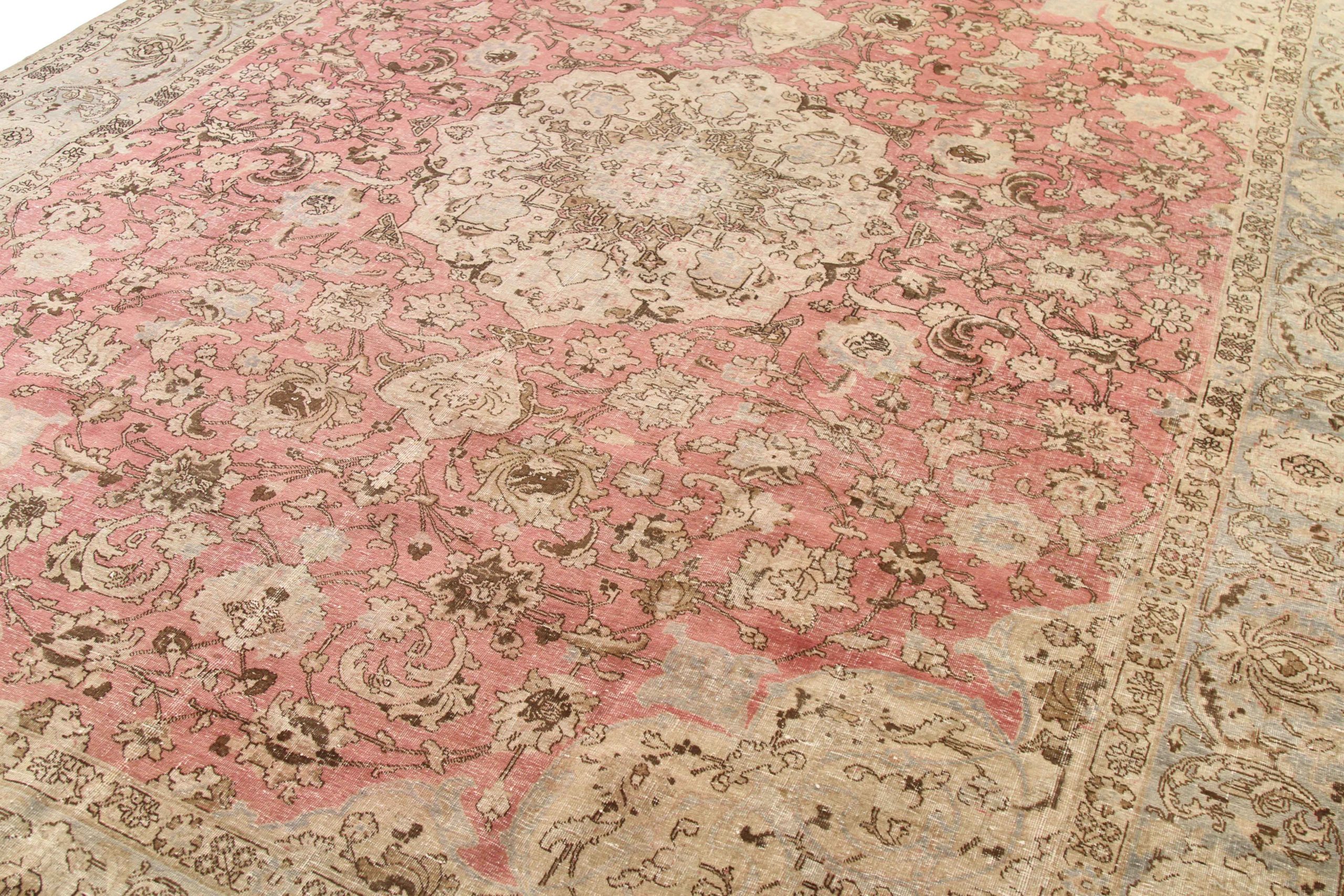 Thumbnail 6 for Antique Persian Tabriz Transitional Rug 68193