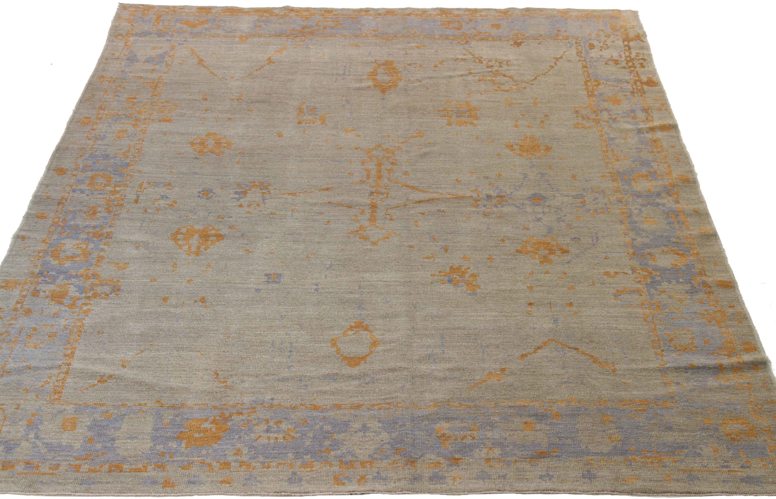 Thumbnail 7 for Persian Oushak Transitional Rug 68202