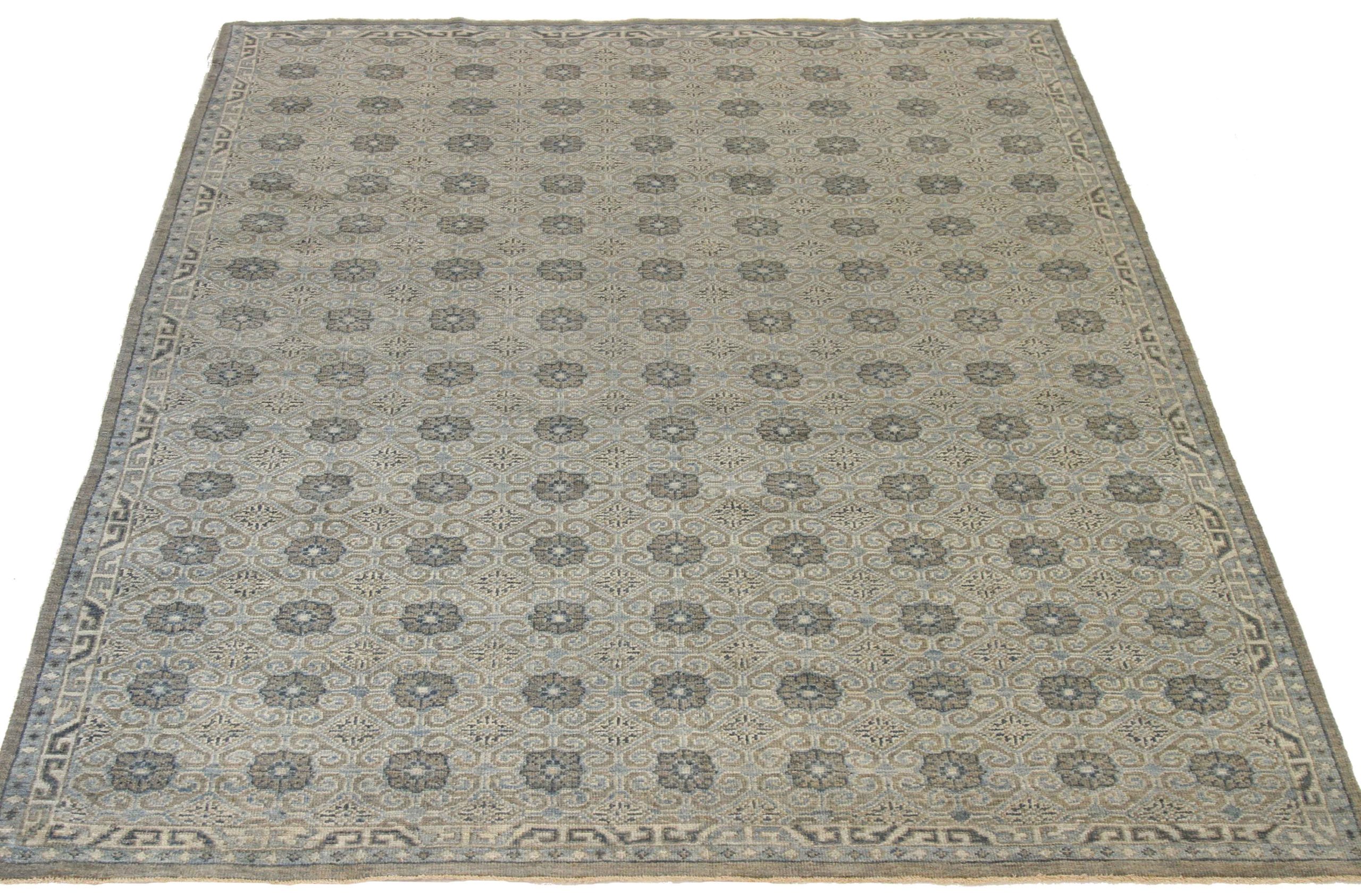 Thumbnail 7 for Persian Sultanabad Transitional Rug 68270