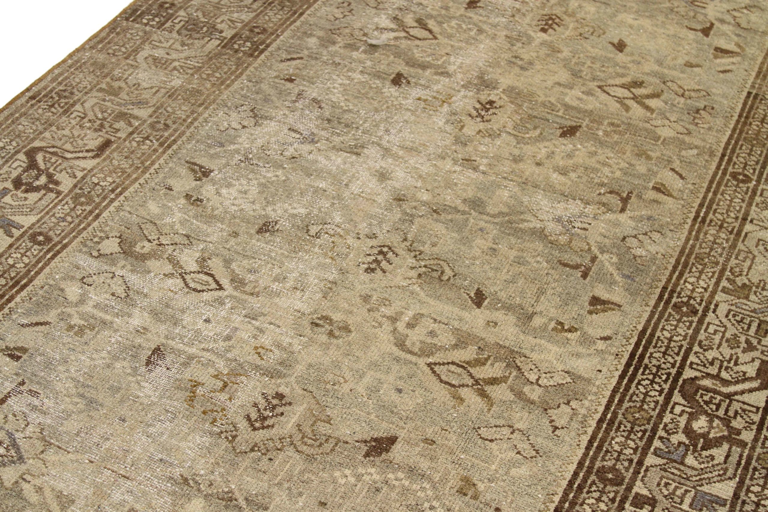 Thumbnail 4 for Antique Persian Hamadan Transitional Rug 68316