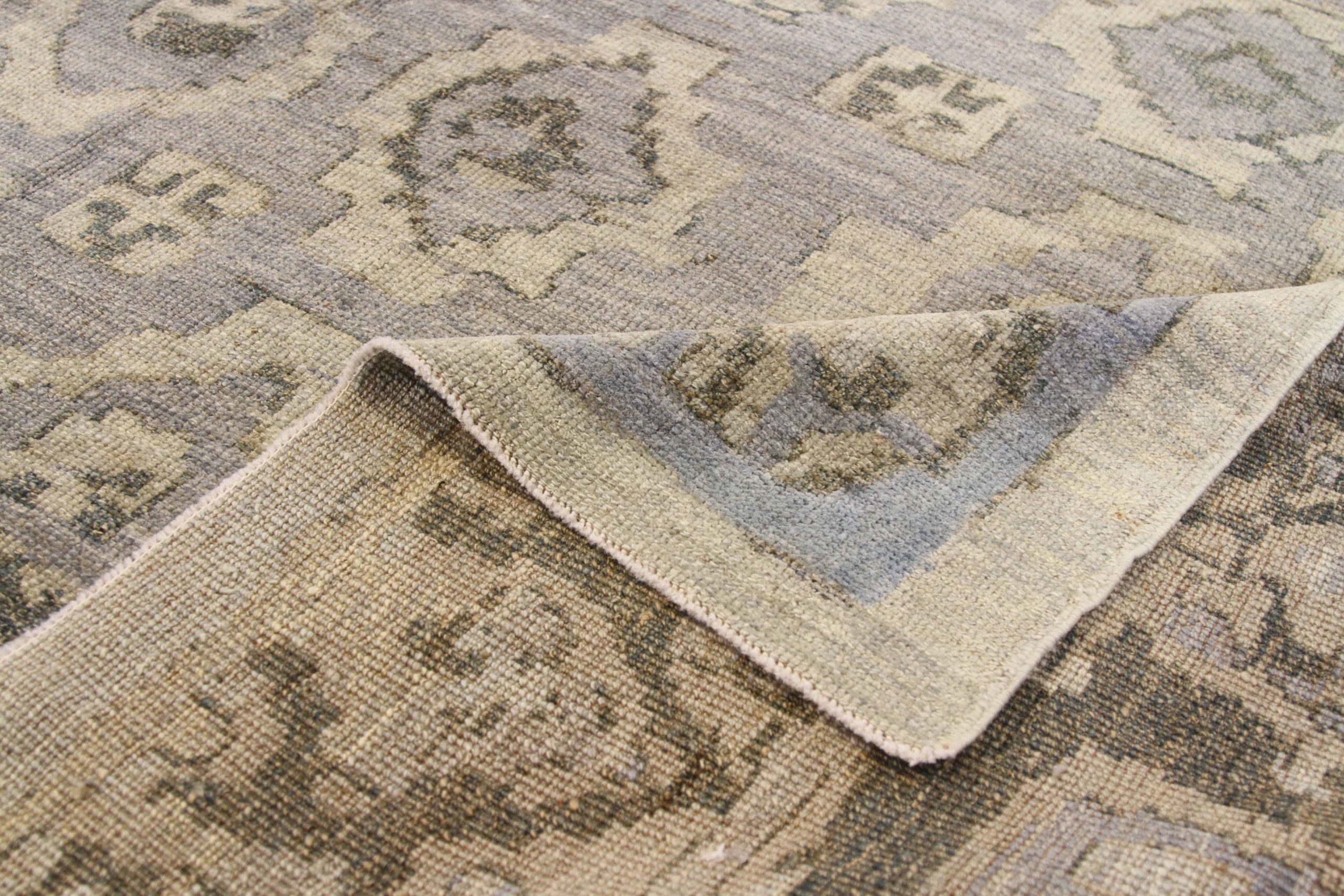 Thumbnail 7 for Persian Oushak Transitional Rug 68558