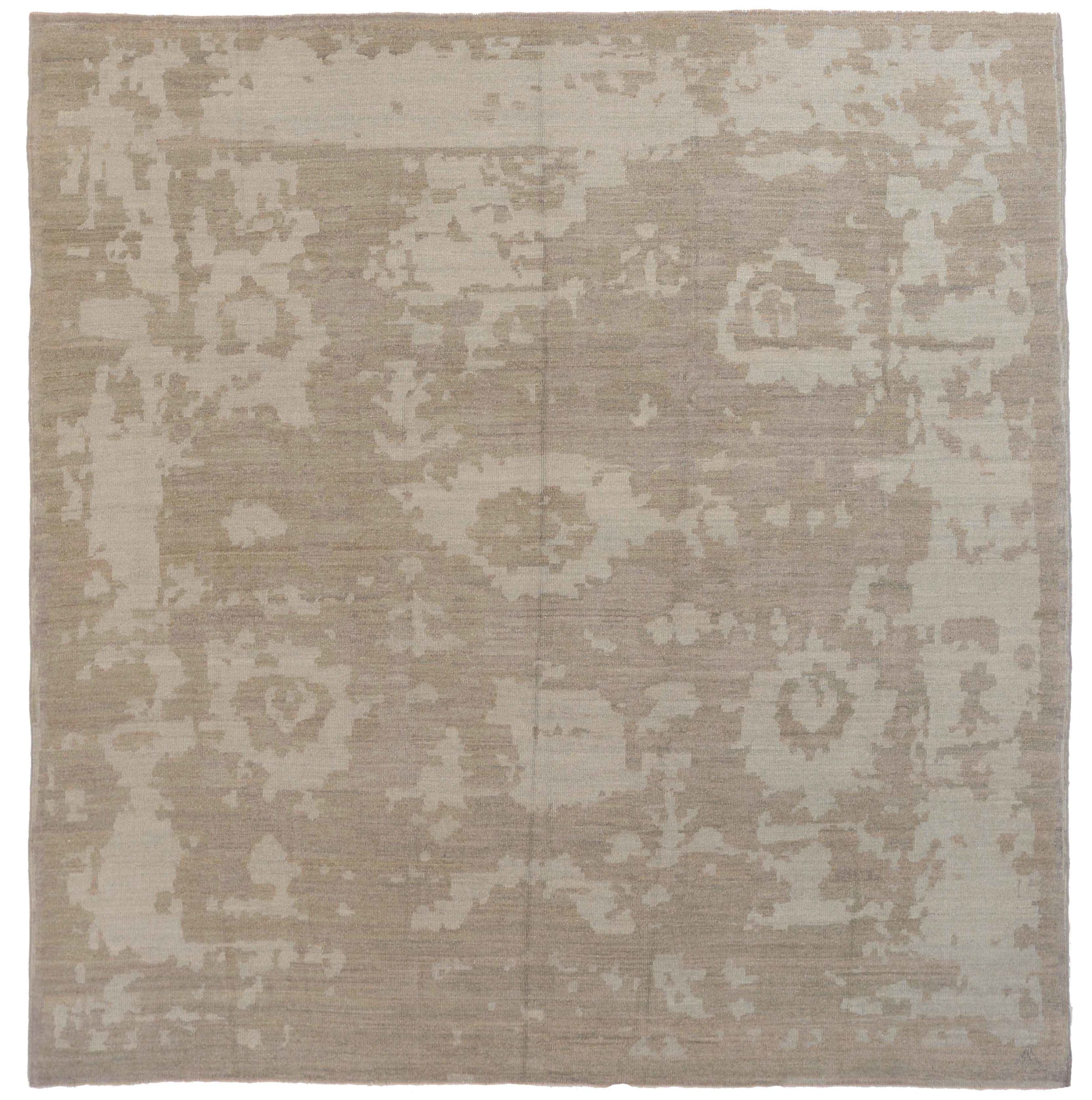 Thumbnail 5 for Persian Oushak Transitional Rug 68576