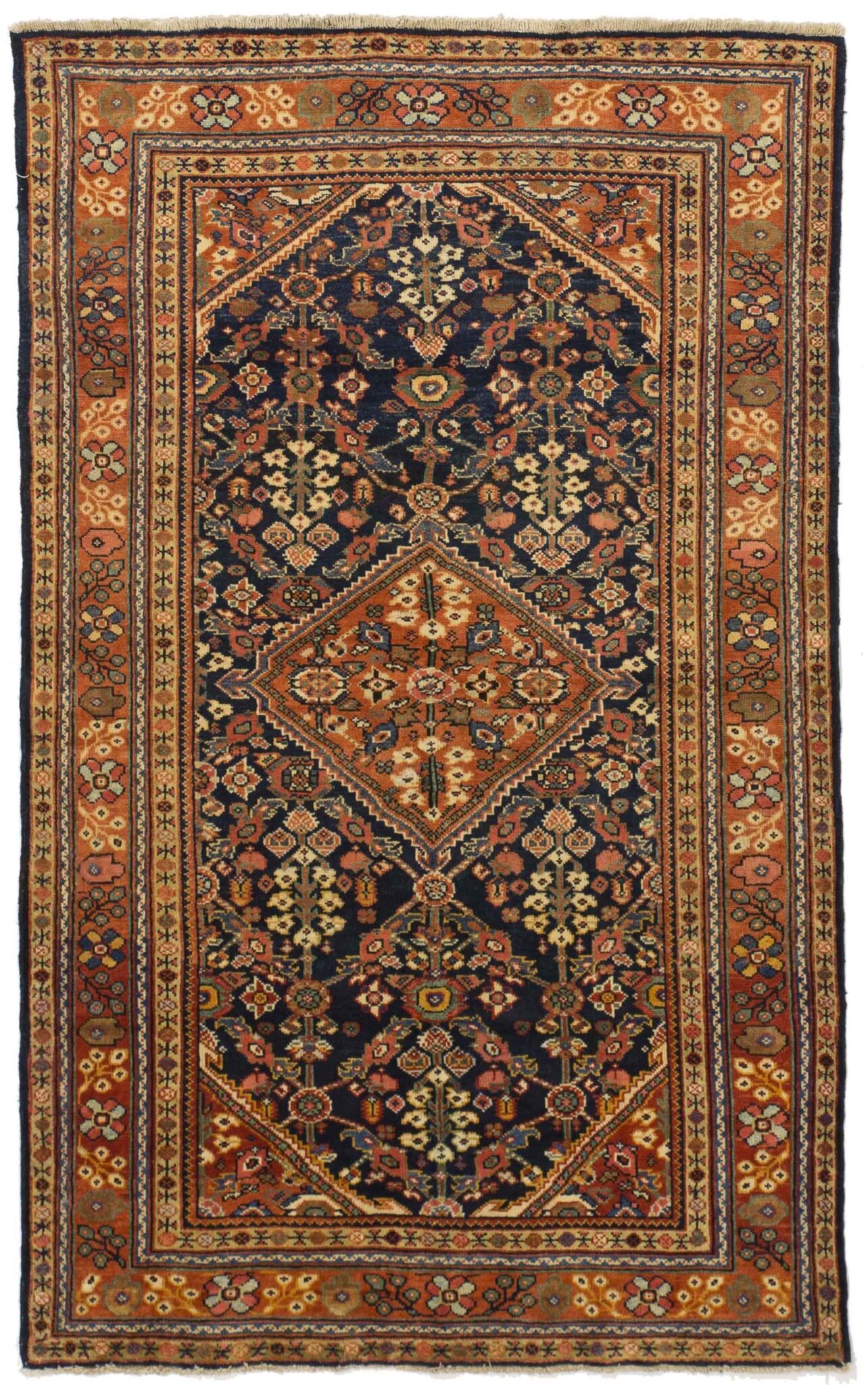 Thumbnail 7 for Antique Persian Mahal Traditional Rug 10700