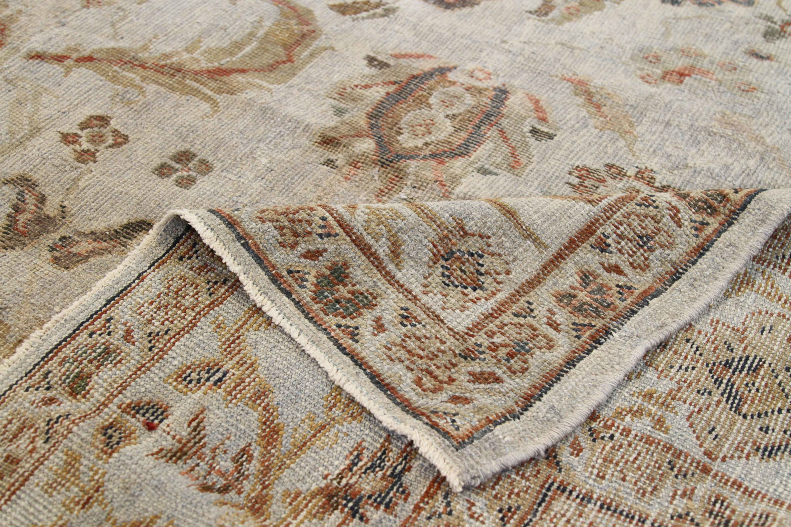 Thumbnail 8 for Antique Persian Sultanabad Transitional Rug 68586