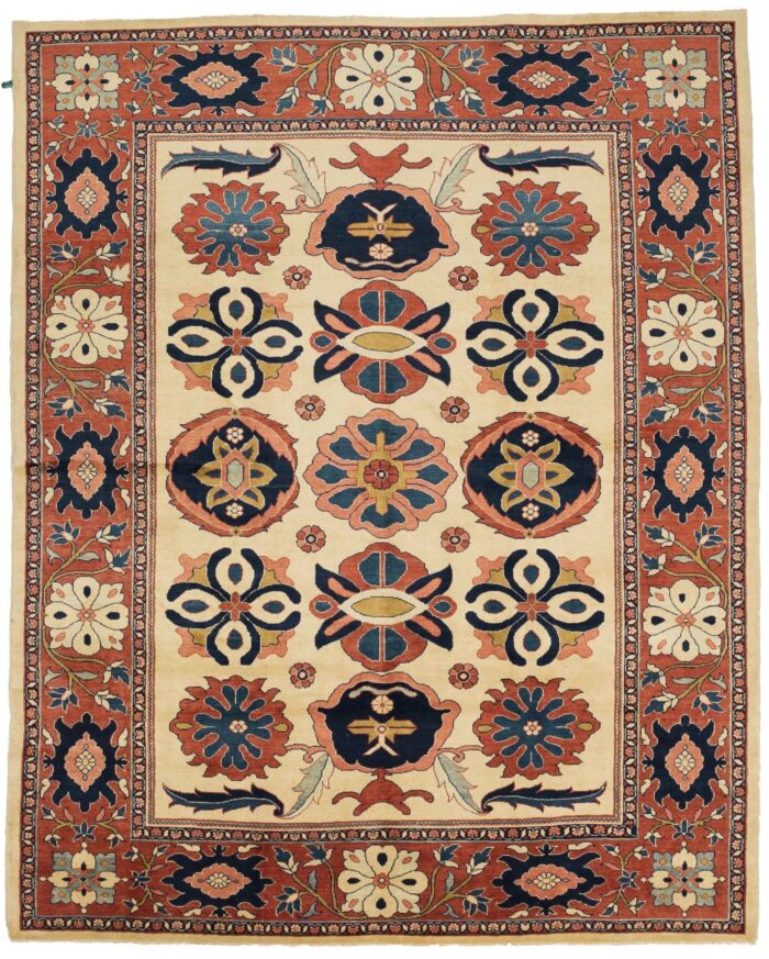 Thumbnail 14 for Persian Mahal Transitional Rug 10727
