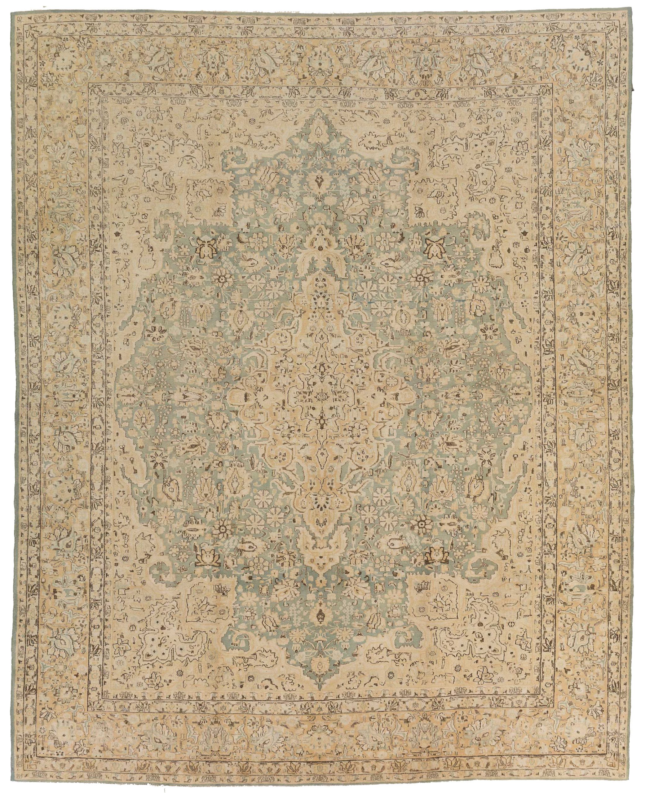 Thumbnail 6 for Antique Persian Kerman Transitional Rug 12970