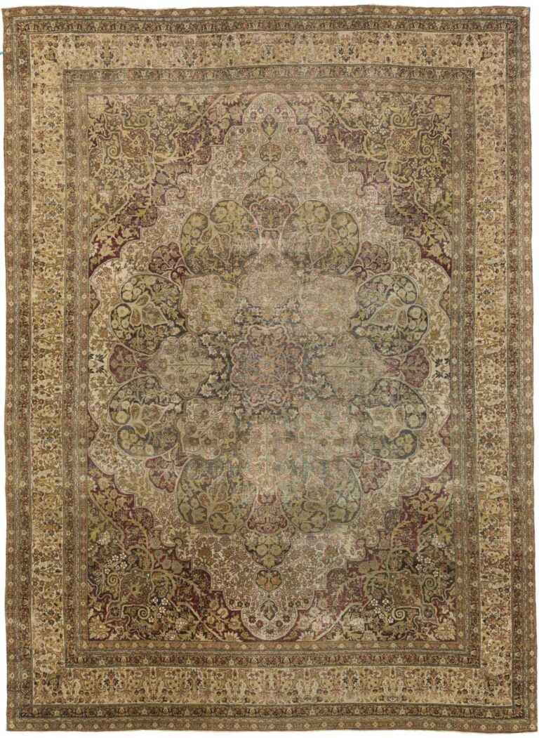 Thumbnail 14 for Antique Persian Transitional Rug 15447