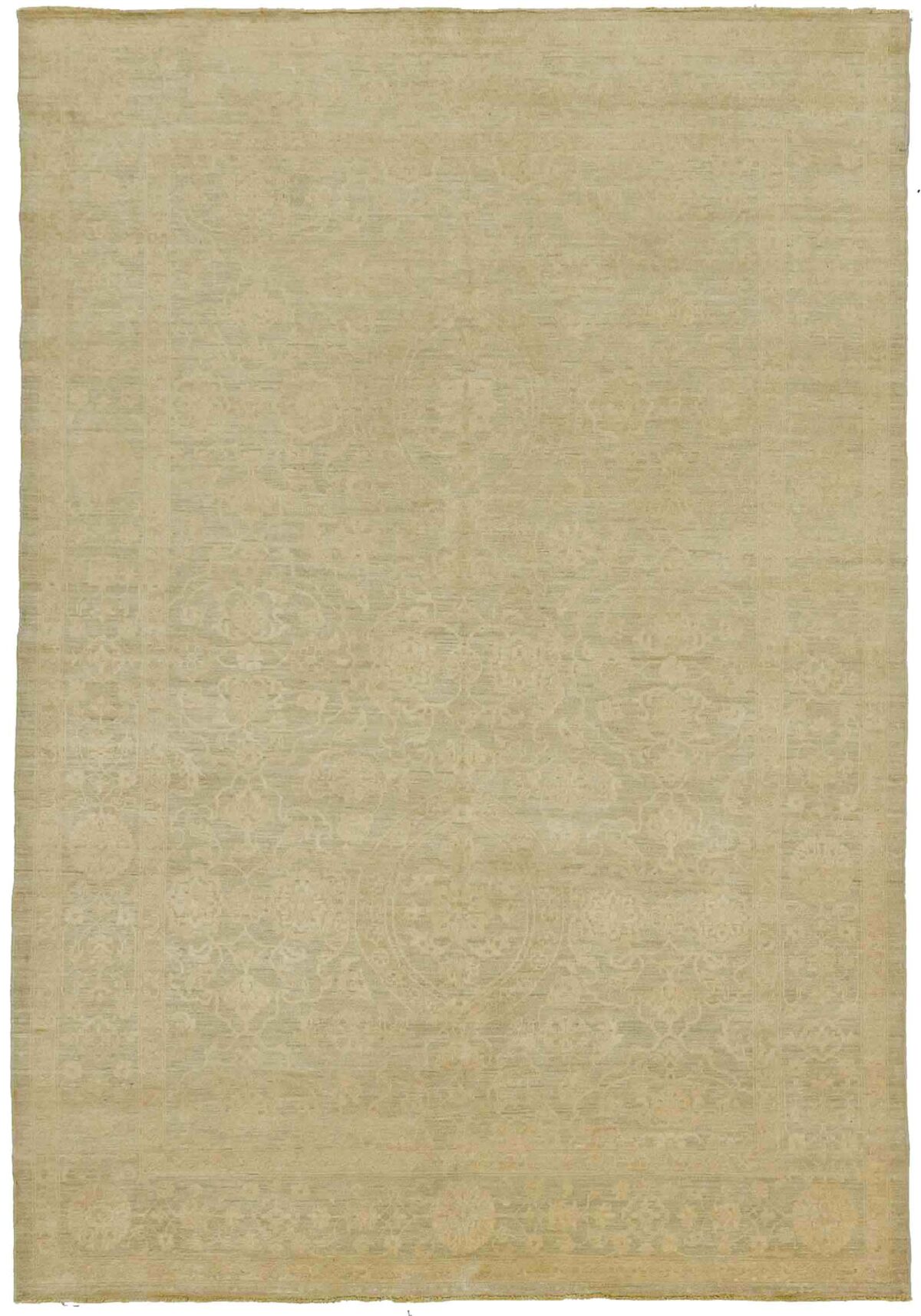 Thumbnail 4 for Afghanistan Tabriz Transitional Rug 15644