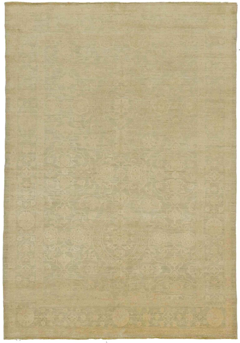 Thumbnail 12 for Afghanistan Tabriz Transitional Rug 15644