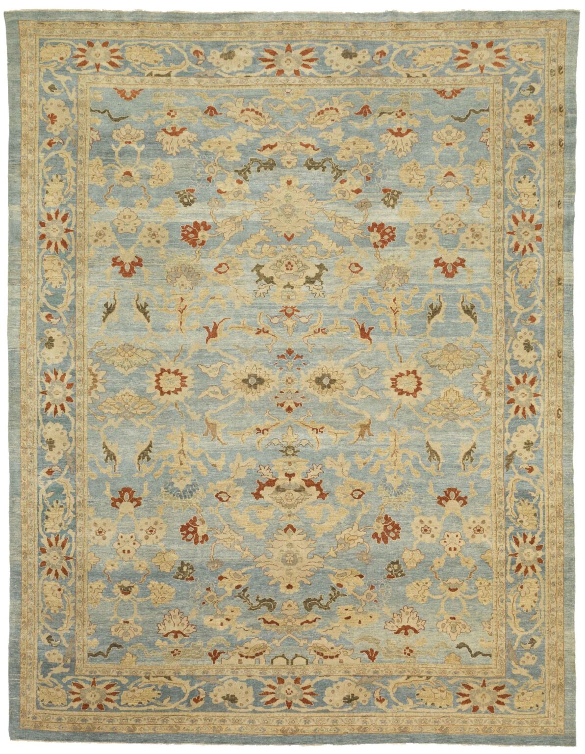 Thumbnail 12 for Turkey Sultanabad Transitional Rug 16563