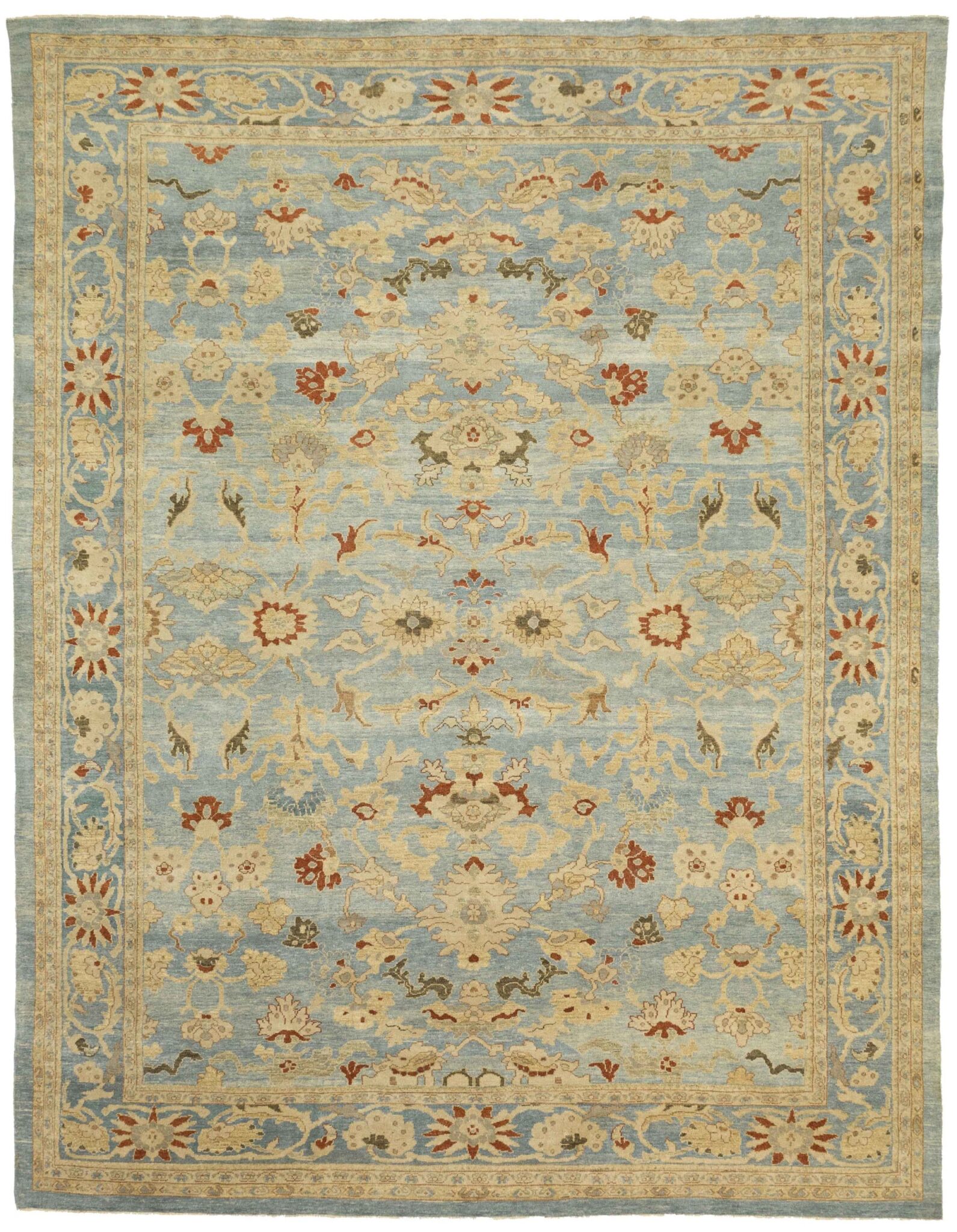 Thumbnail 8 for Turkey Sultanabad Transitional Rug 16563