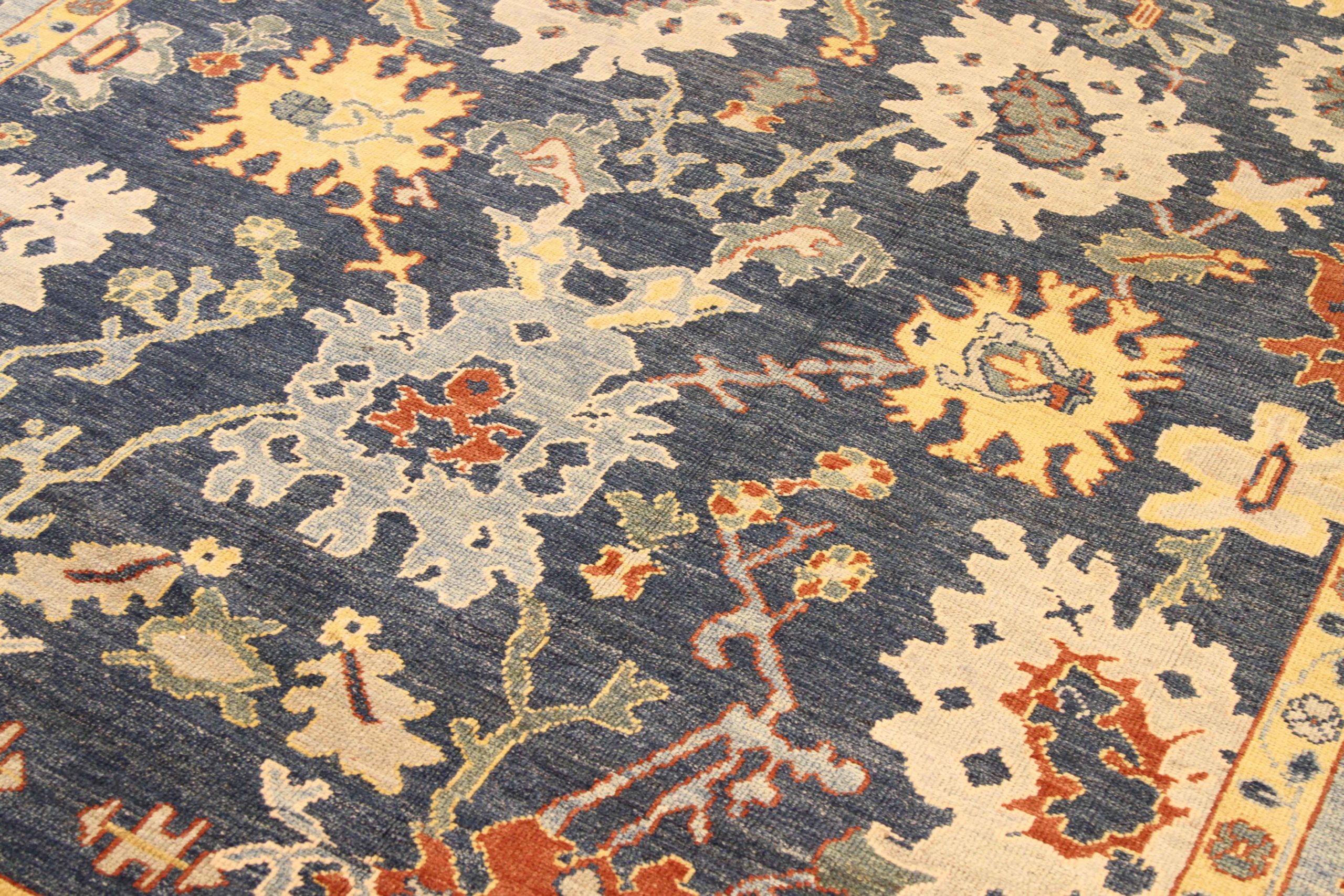 Thumbnail 5 for Persian Oushak Traditional Rug 68753