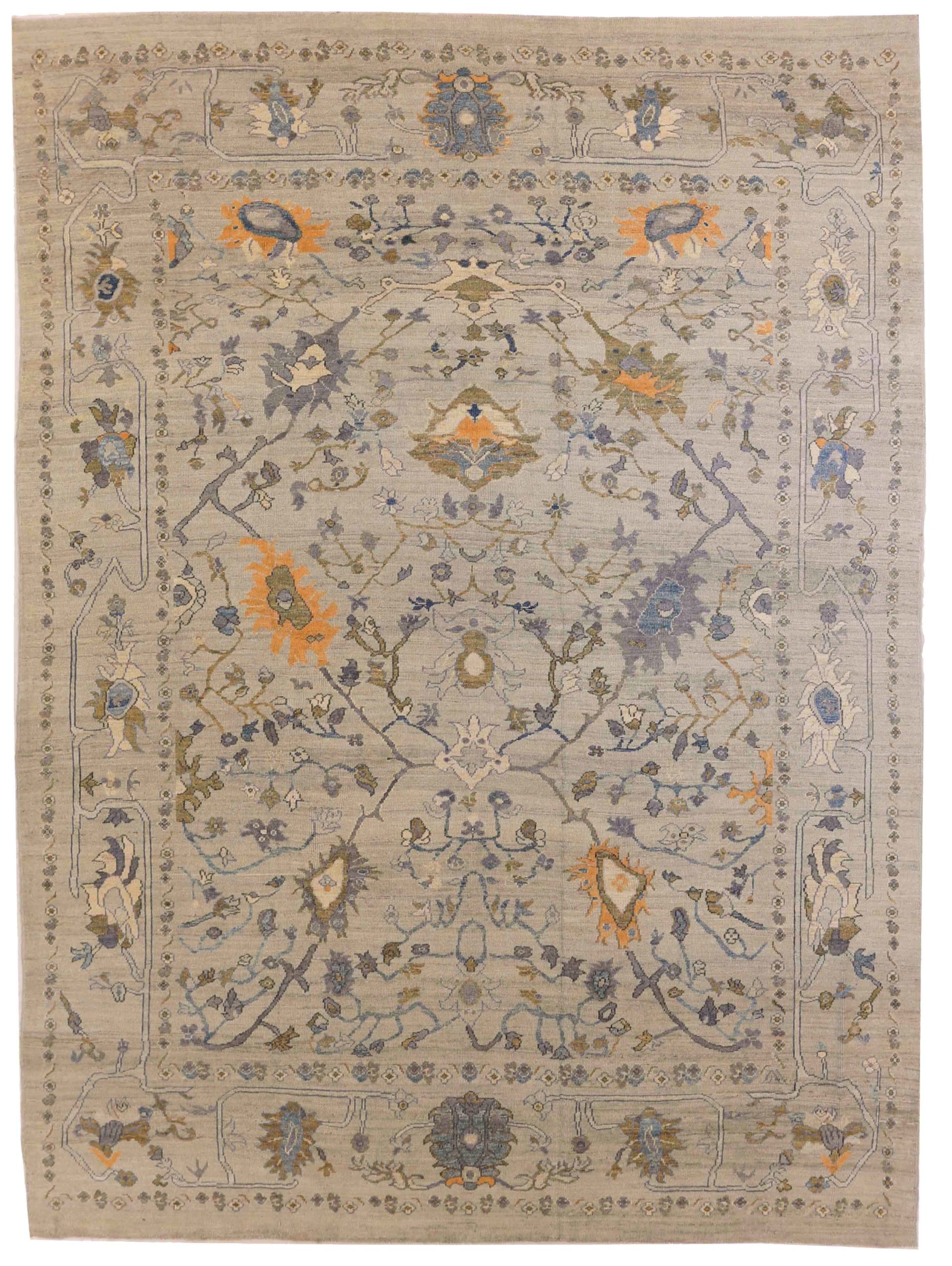 Thumbnail 6 for Persian Oushak Transitional Rug 68765