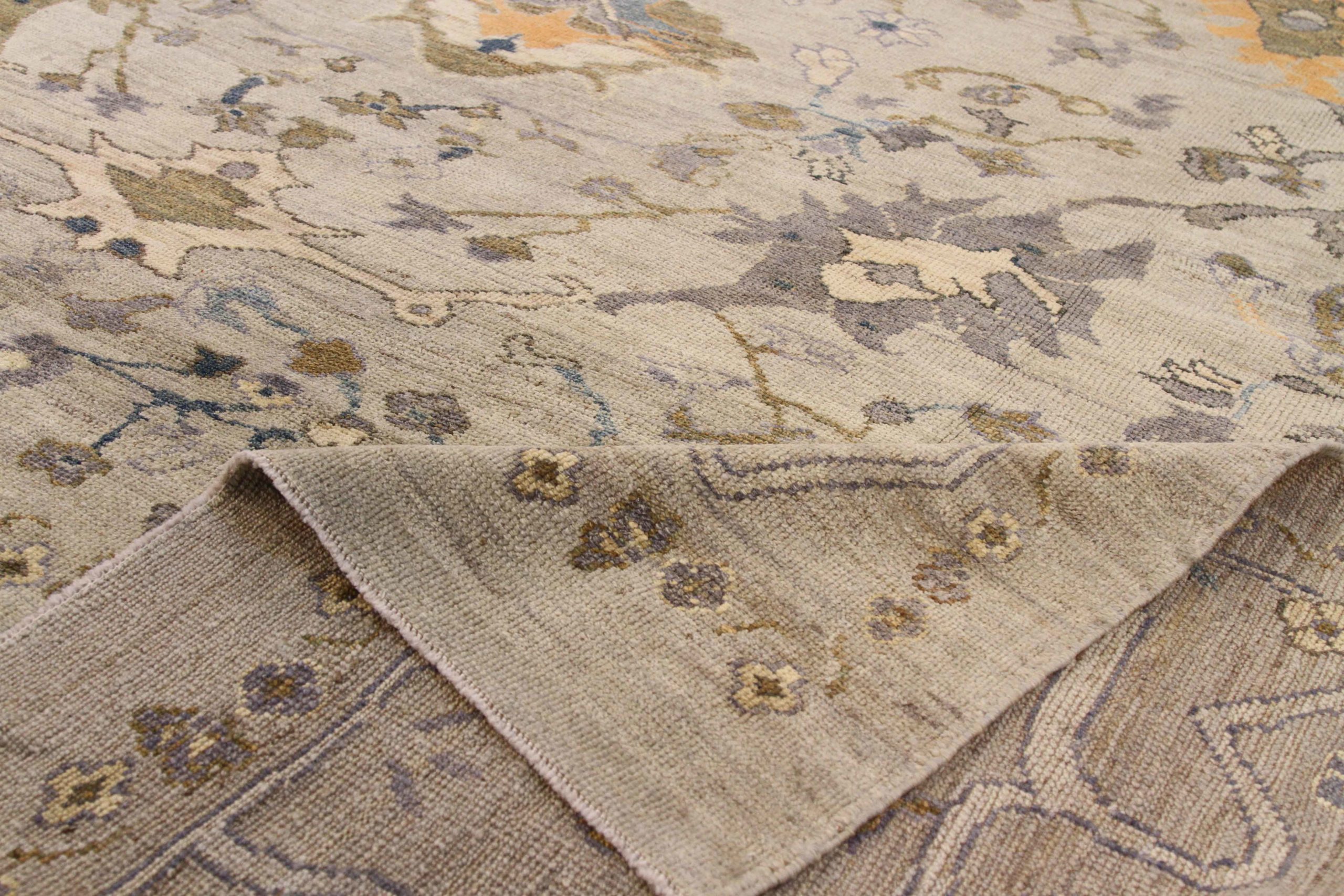 Thumbnail 8 for Persian Oushak Transitional Rug 68765