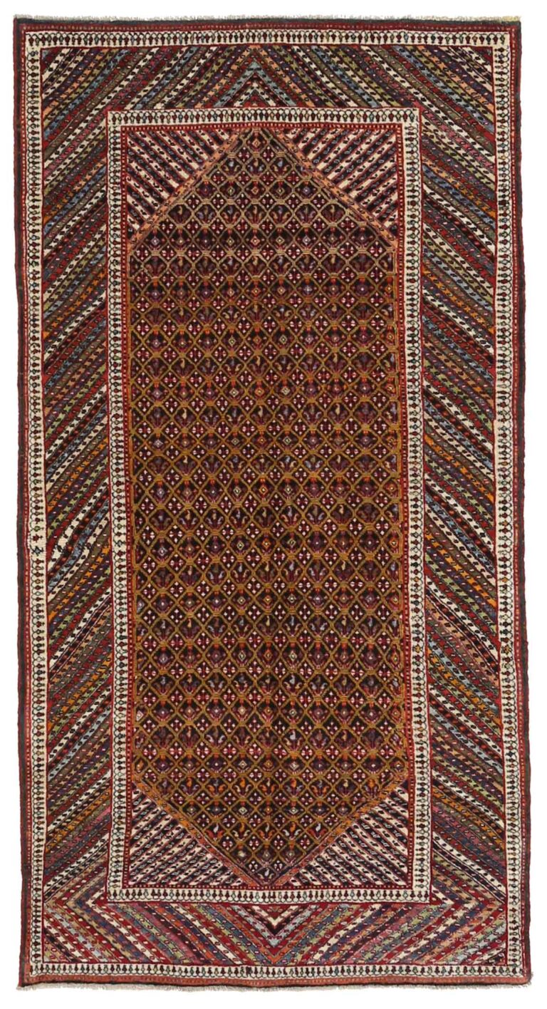 Thumbnail 14 for Antique Persian Semnan Traditional Rug 68903