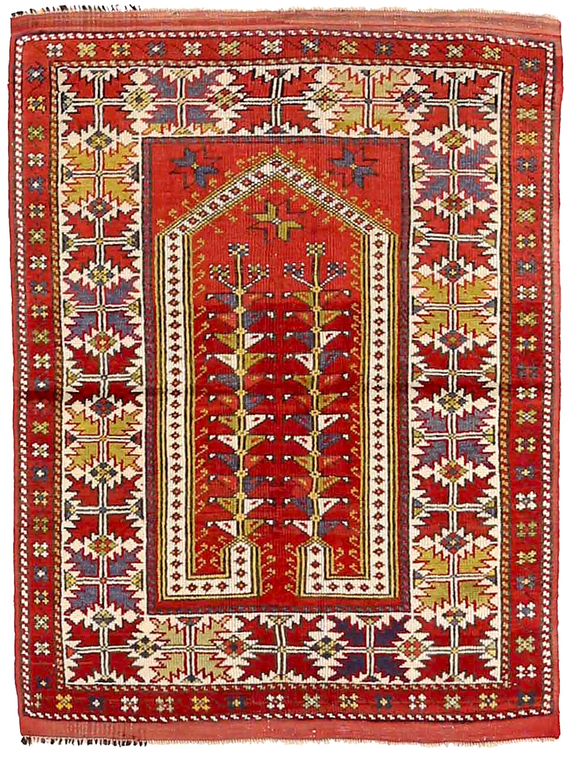 Thumbnail 10 for Antique Turkey Tribal Rug 68904