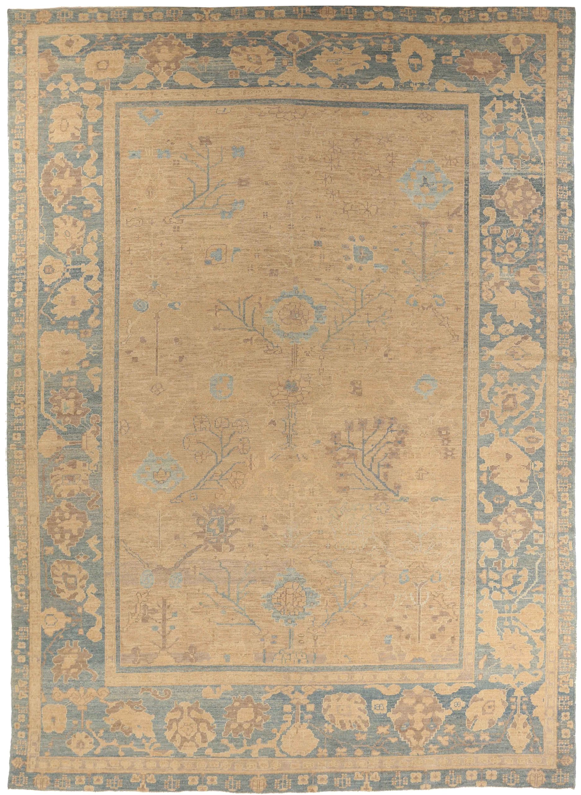 Thumbnail 4 for Persian Oushak Transitional Rug 69134