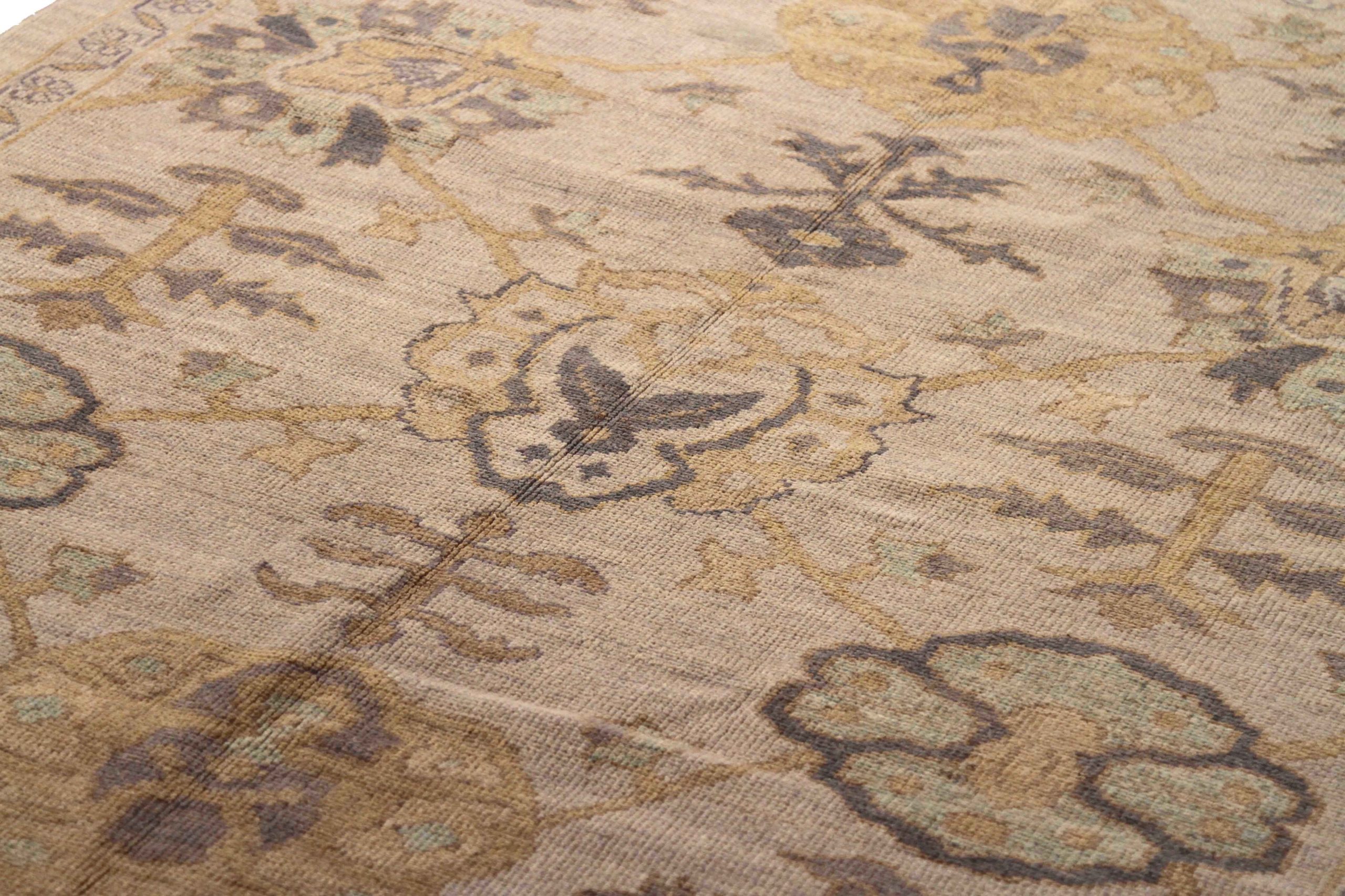 Thumbnail 8 for Persian Oushak Transitional Rug 69138