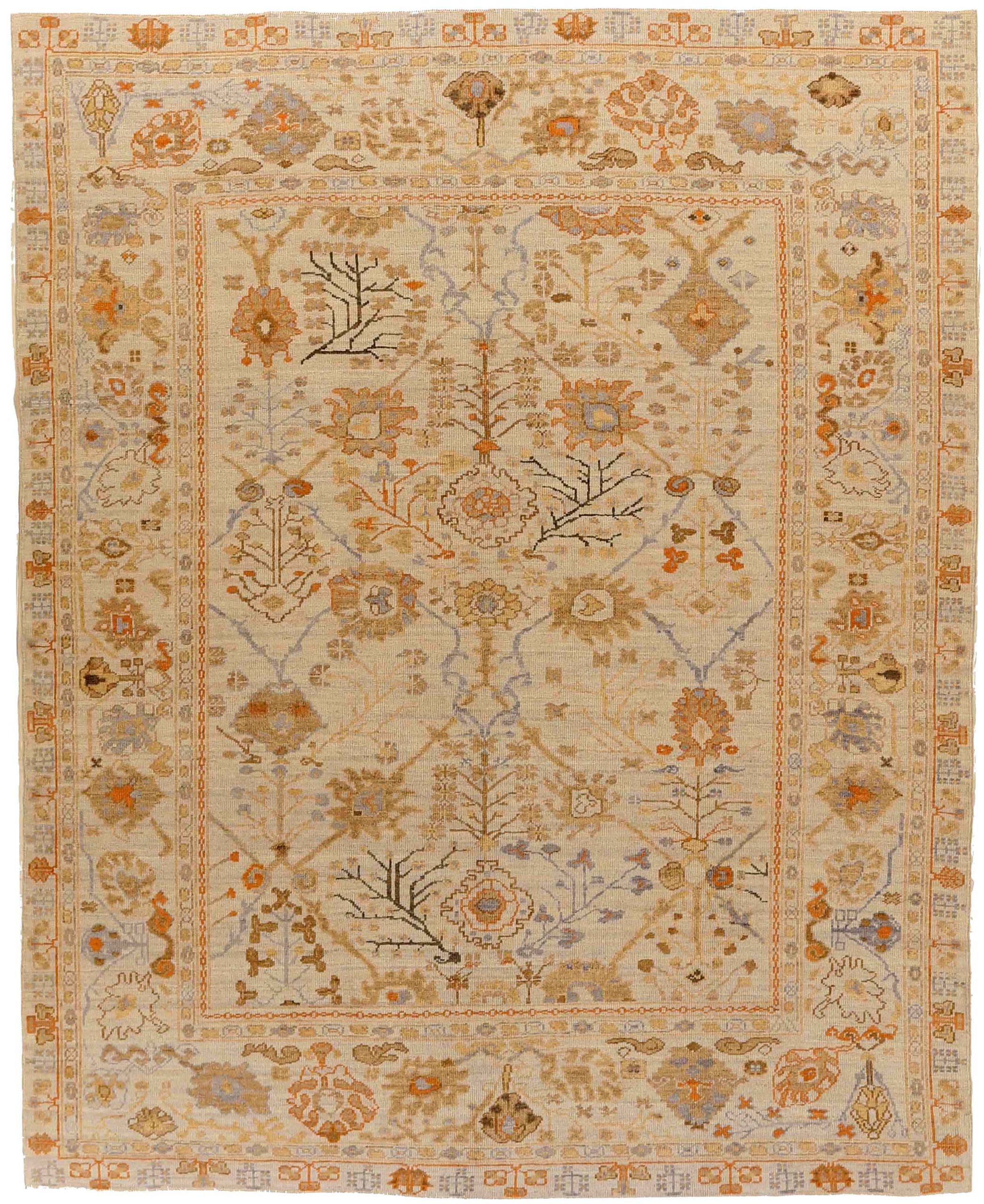 Thumbnail 4 for Persian Oushak Transitional Rug 69141