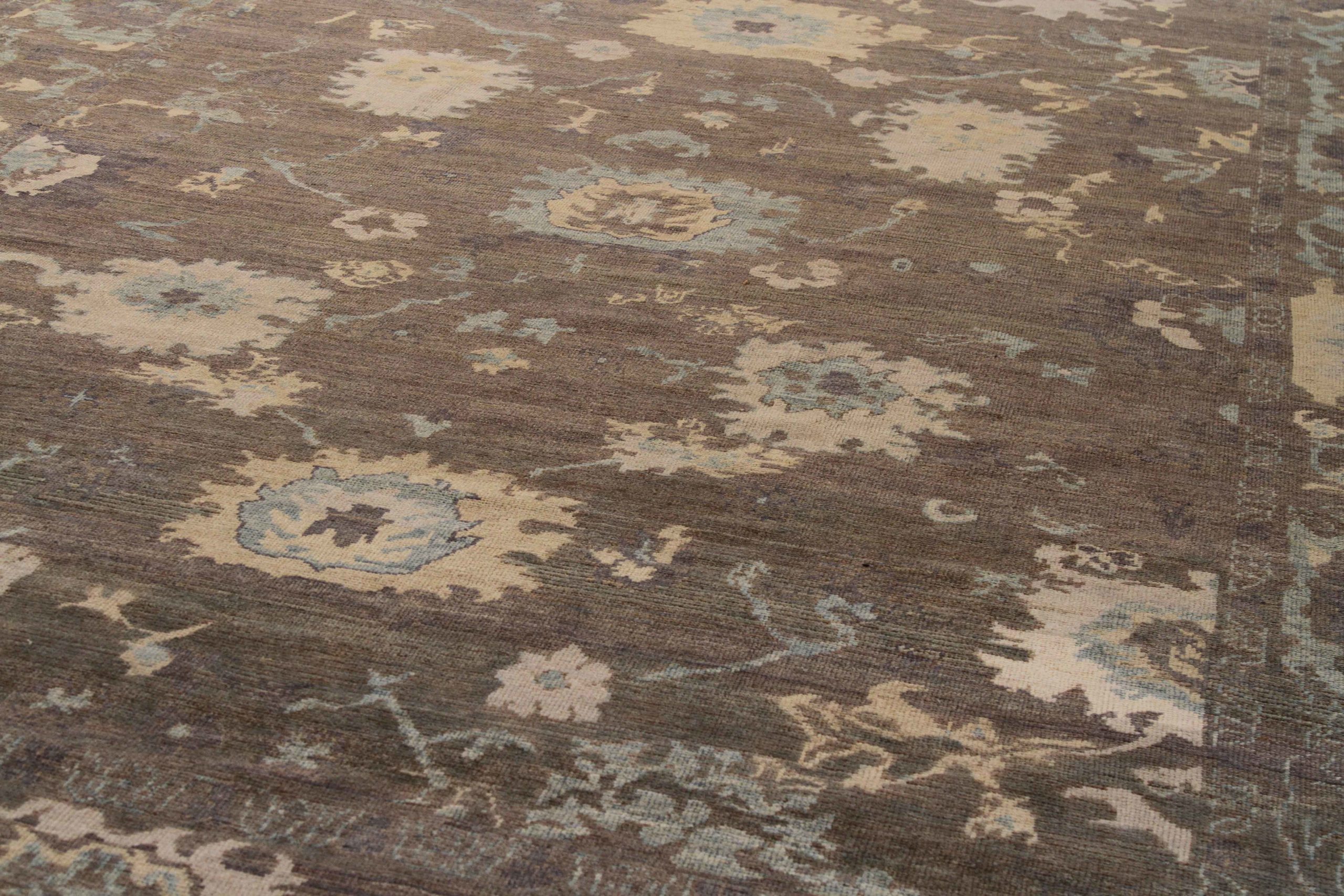 Thumbnail 7 for Persian Oushak Transitional Rug 69146