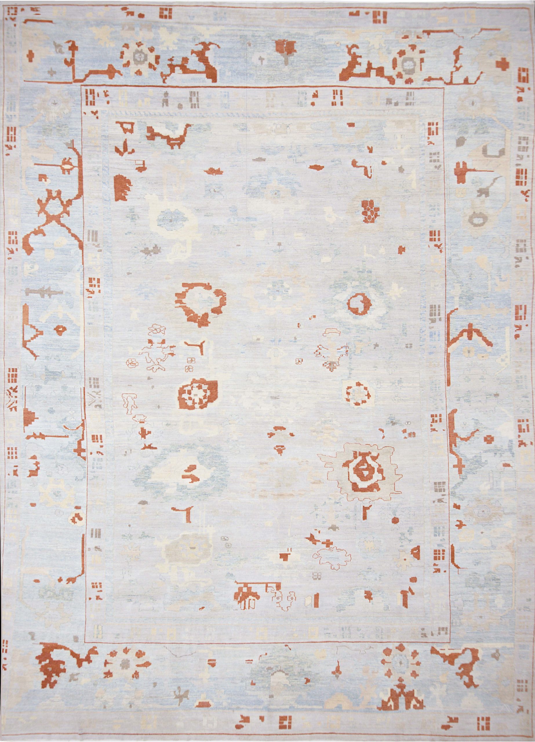 Thumbnail 4 for Persian Oushak Transitional Rug 88060