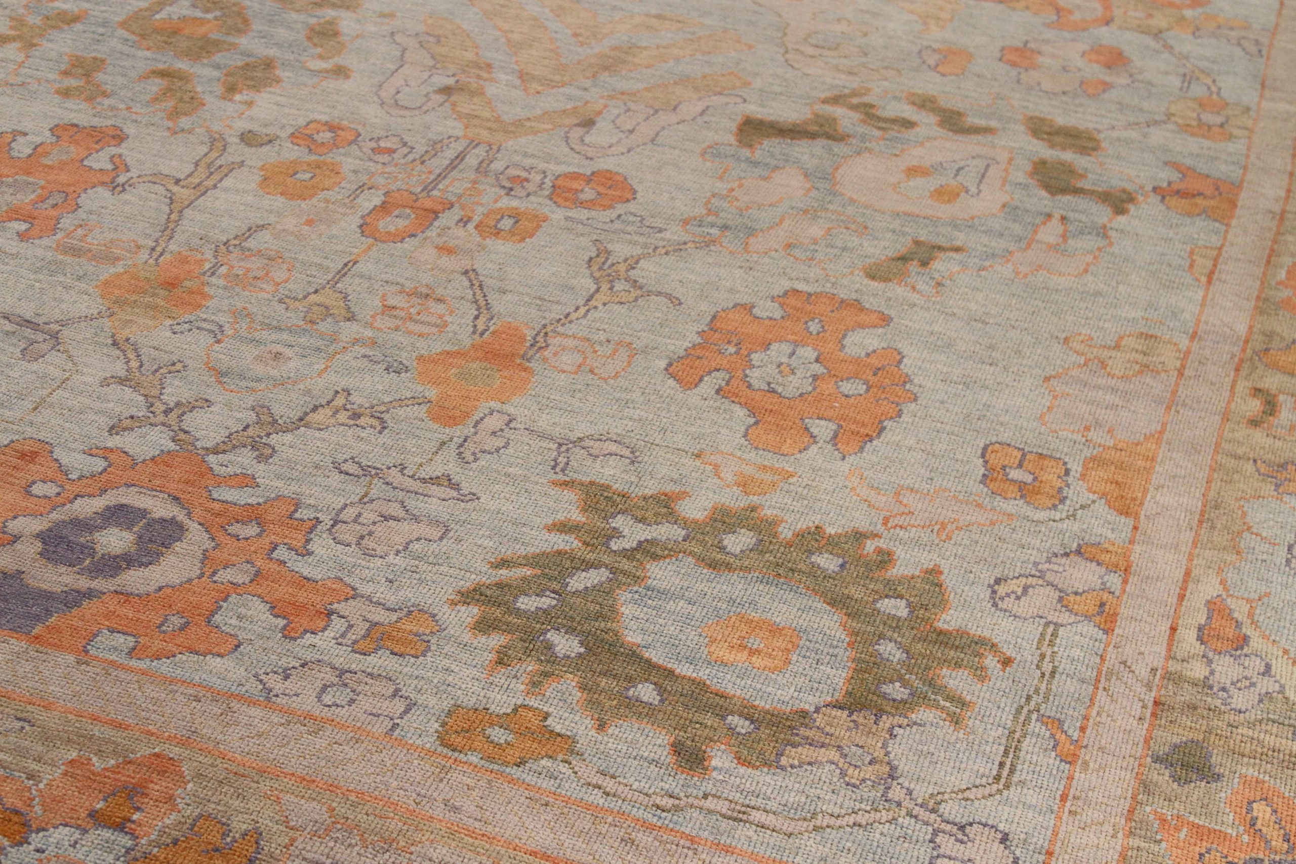 Thumbnail 13 for Persian Oushak Transitional Rug 69351