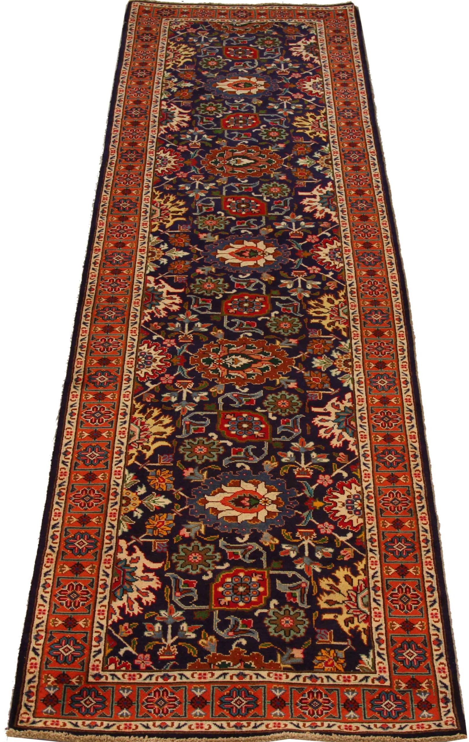 Thumbnail 14 for Antique Persian Tabriz Traditional Rug 69369