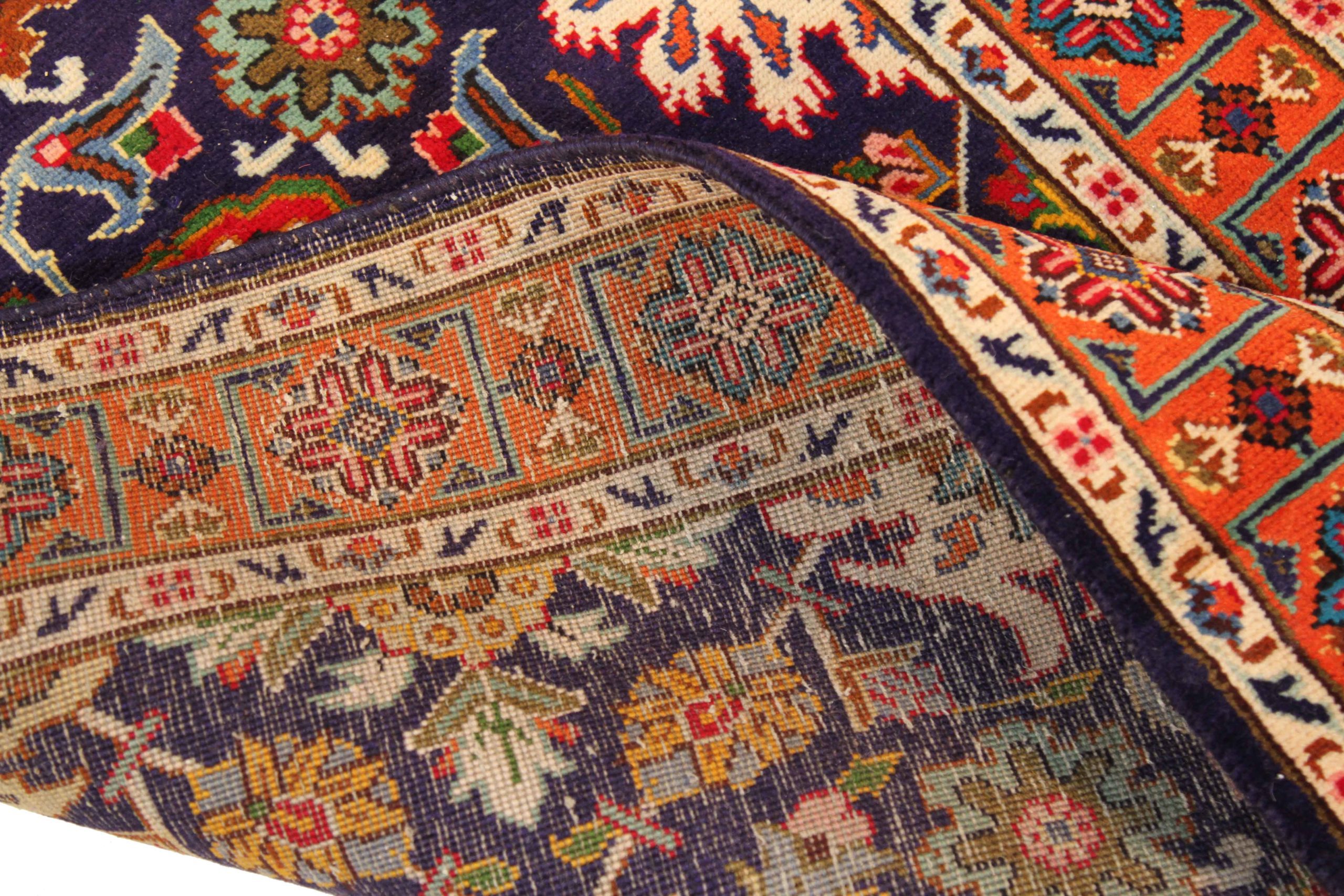 Thumbnail 5 for Antique Persian Tabriz Traditional Rug 69369