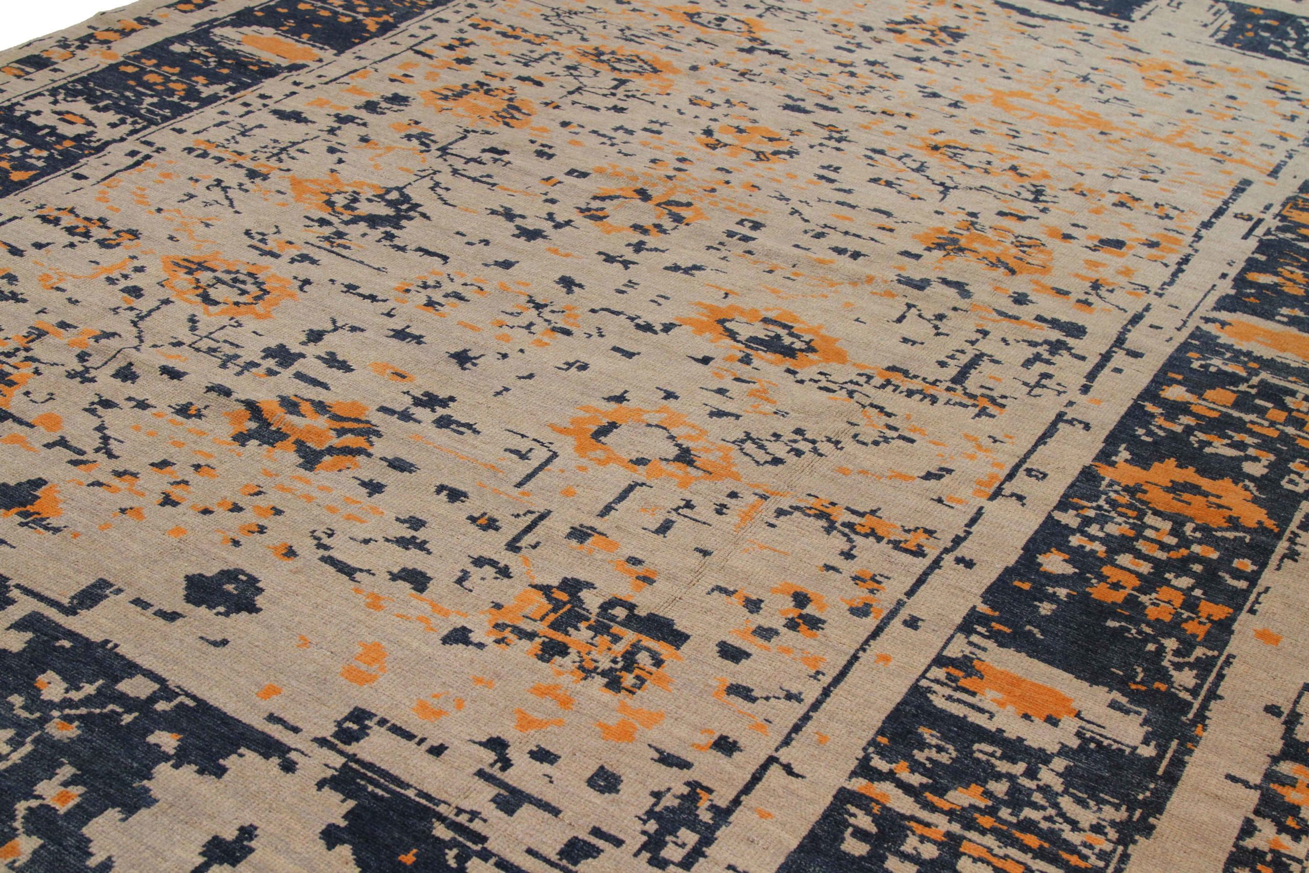 Thumbnail 8 for Persian Oushak Transitional Rug 69443