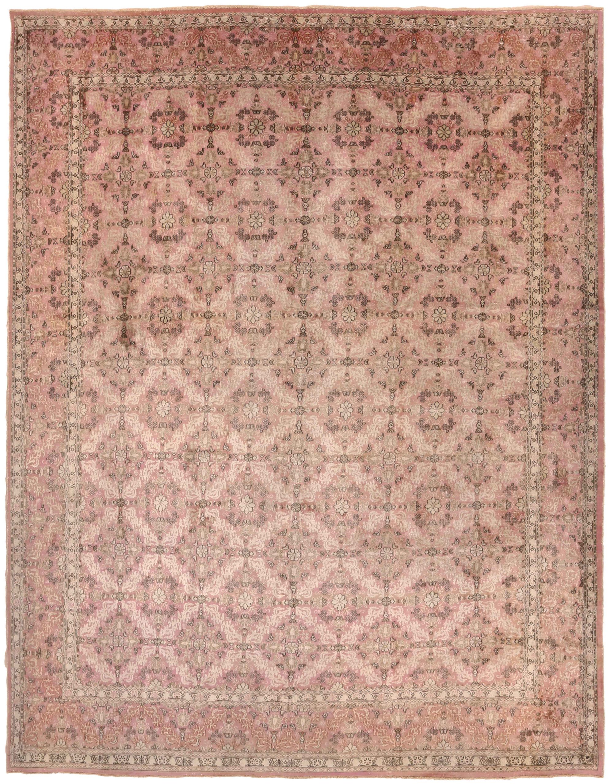 Thumbnail 5 for Antique Persian Transitional Rug 69517